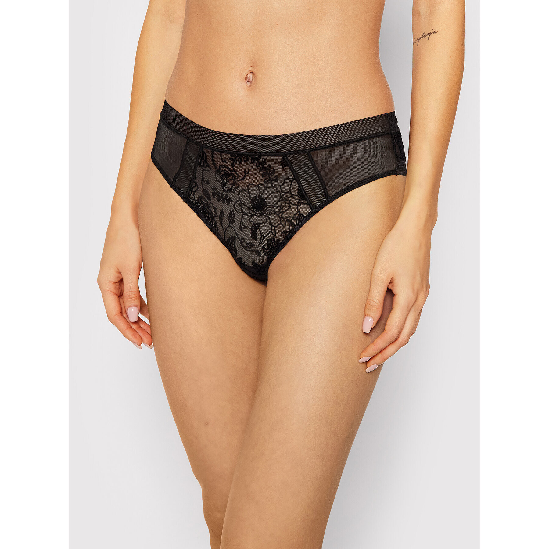 Calvin Klein Underwear Figi alsó 000QF6644E Fekete - Pepit.hu