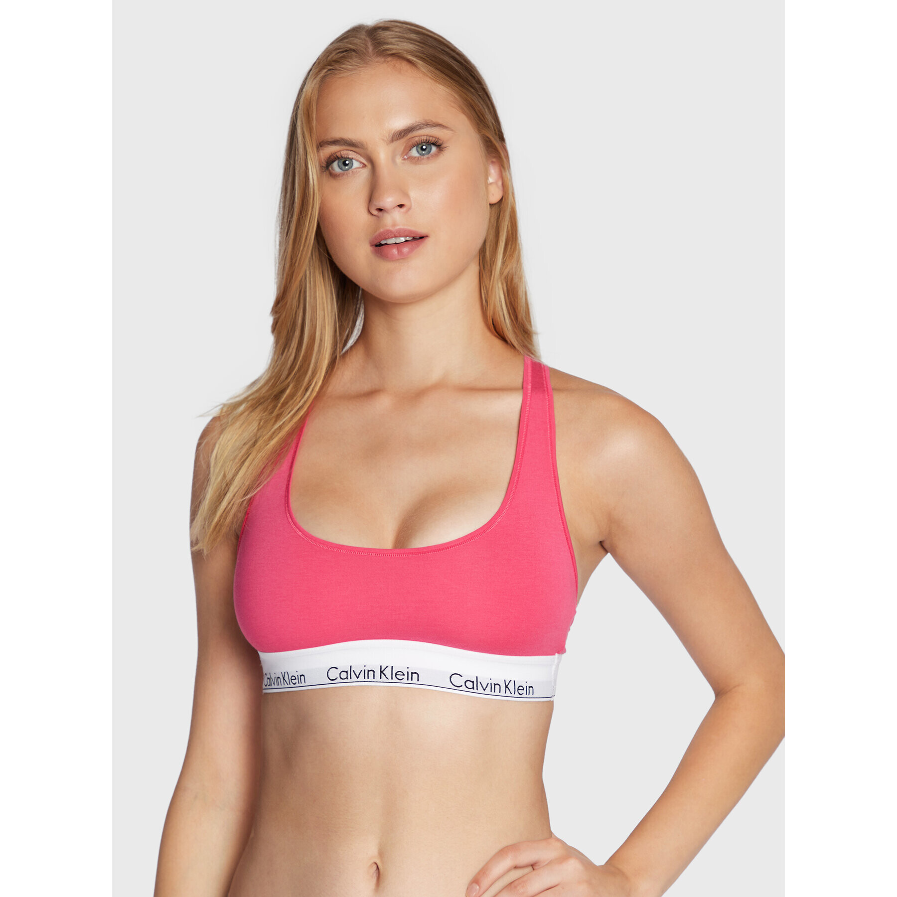 Calvin Klein Underwear Melltartó felső 0000F3785E Rózsaszín - Pepit.hu