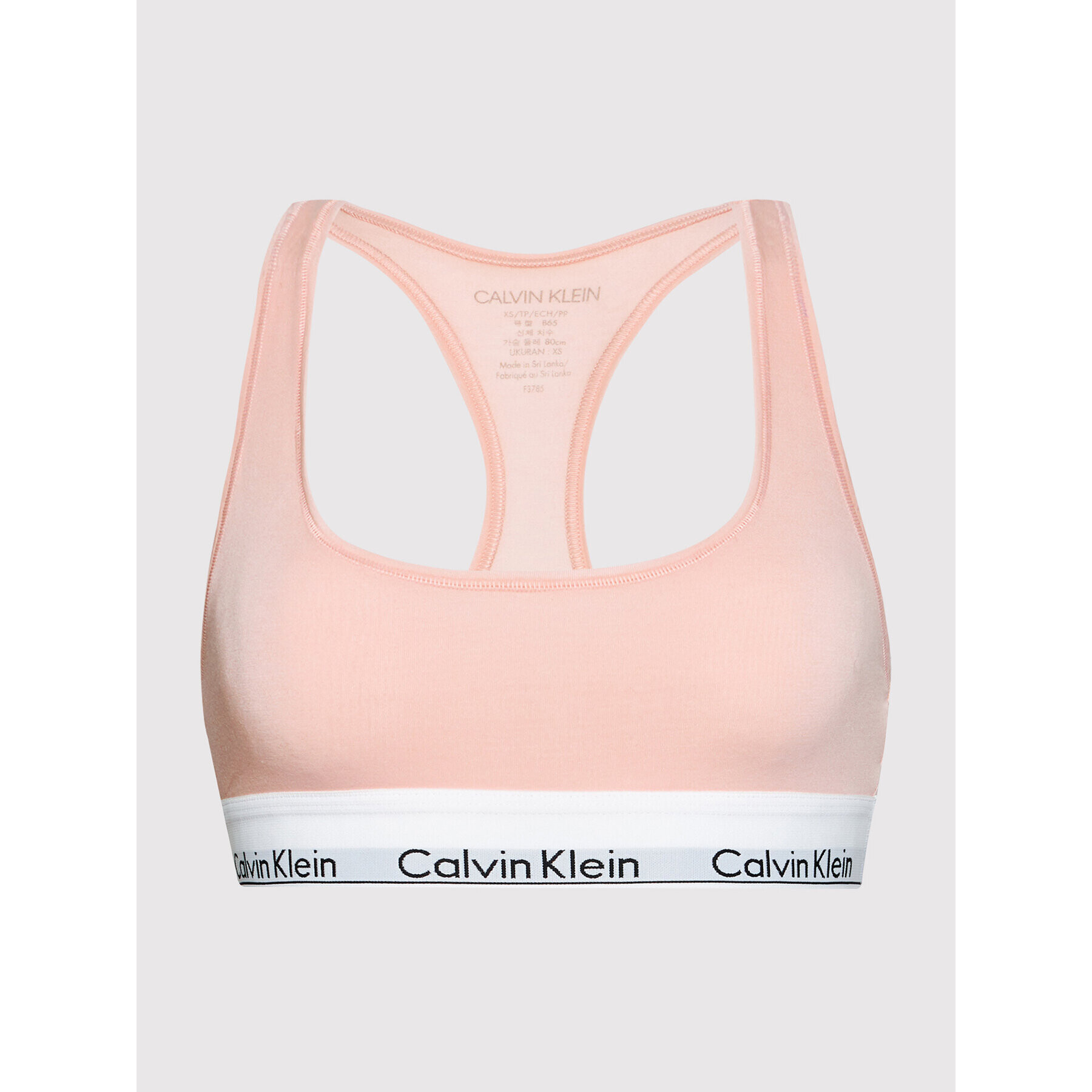 Calvin Klein Underwear Melltartó felső 0000F3785E Rózsaszín - Pepit.hu