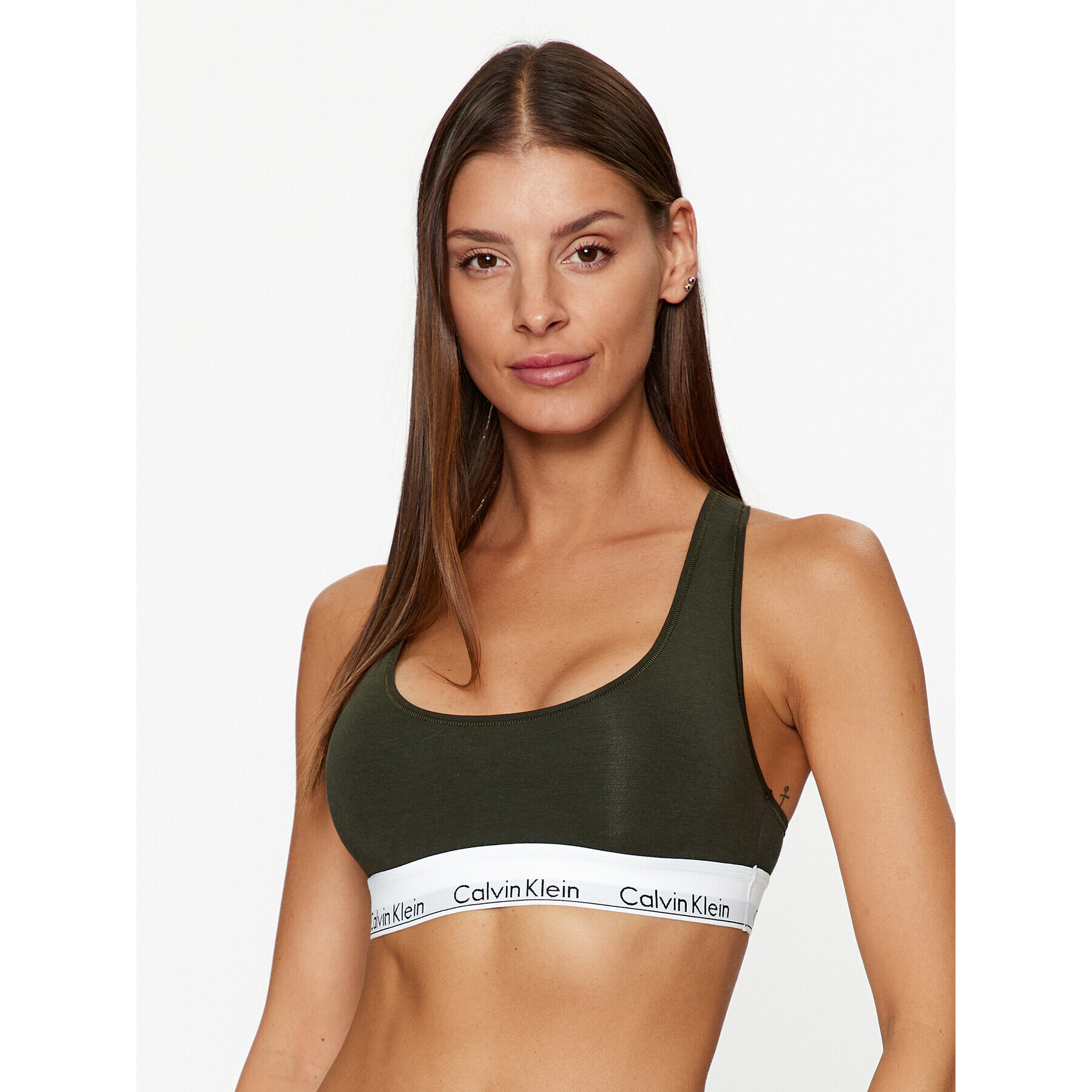 Calvin Klein Underwear Melltartó felső 0000F3785E Zöld - Pepit.hu