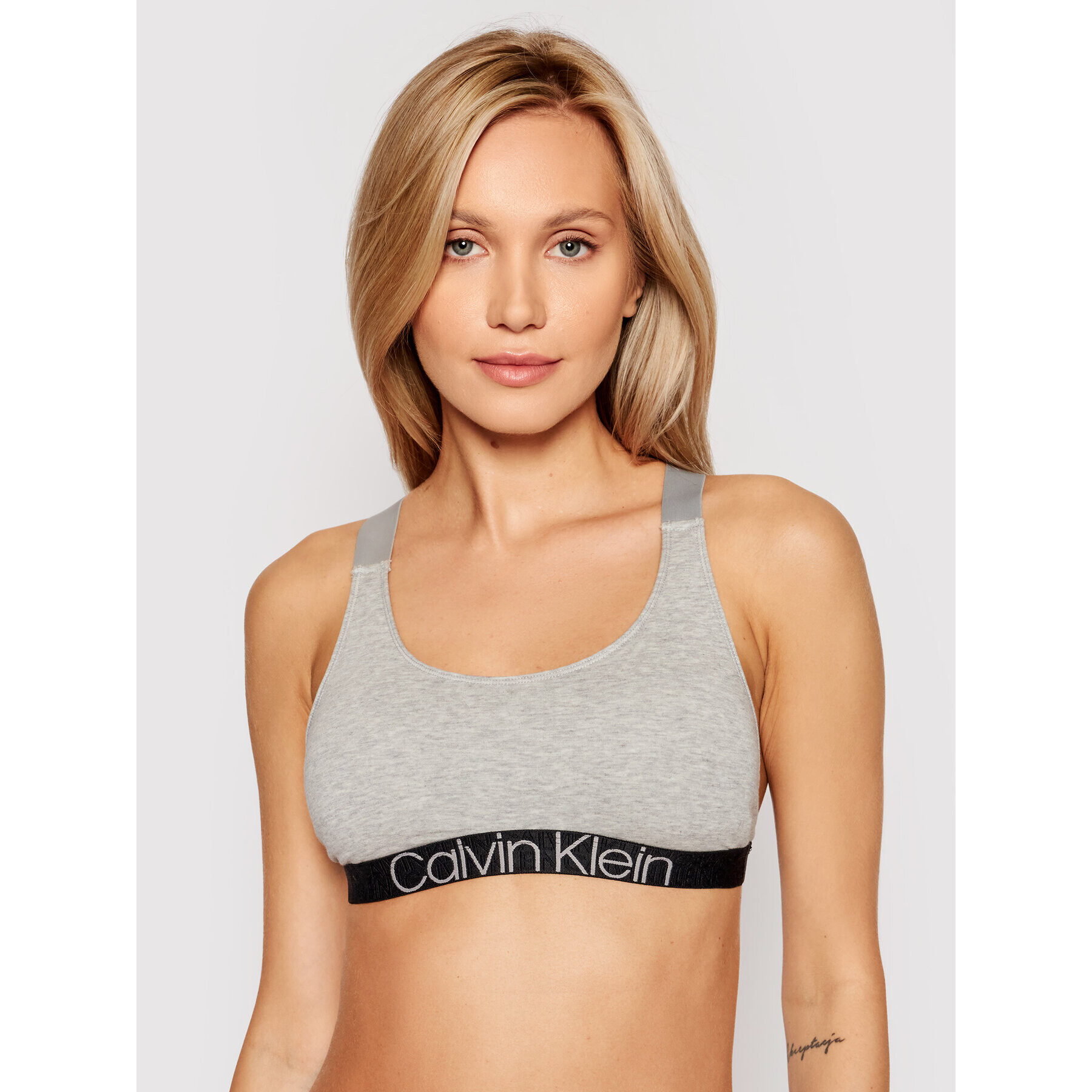 Calvin Klein Underwear Melltartó felső 000QF6576E Szürke - Pepit.hu