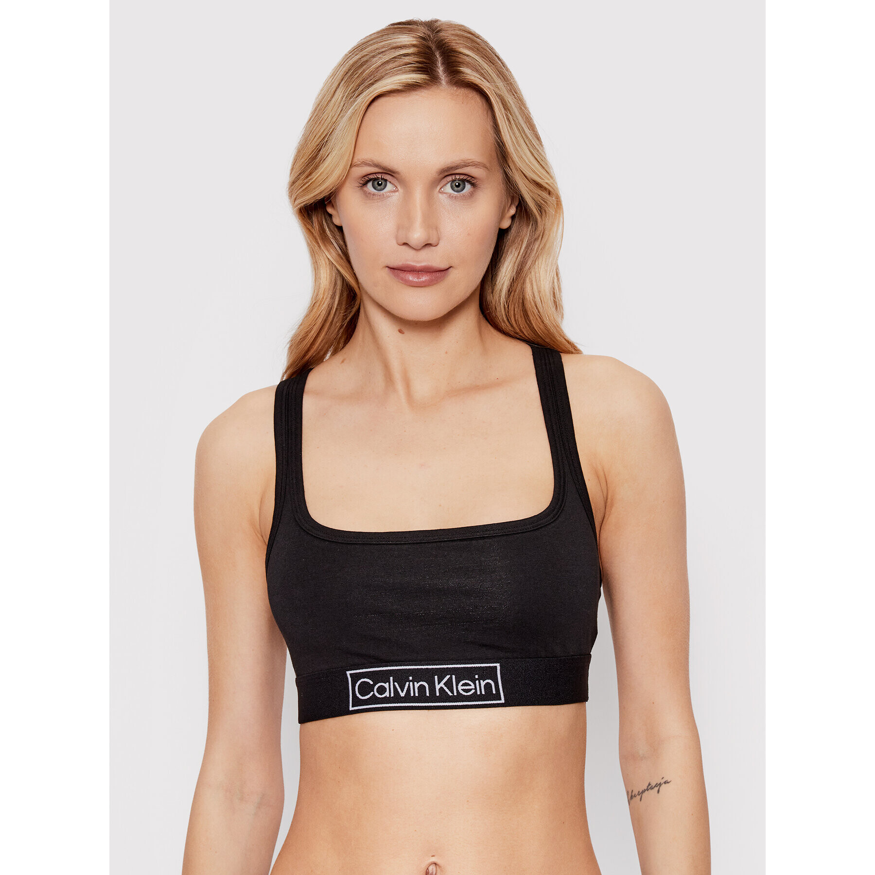 Calvin Klein Underwear Melltartó felső 000QF6768E Fekete - Pepit.hu