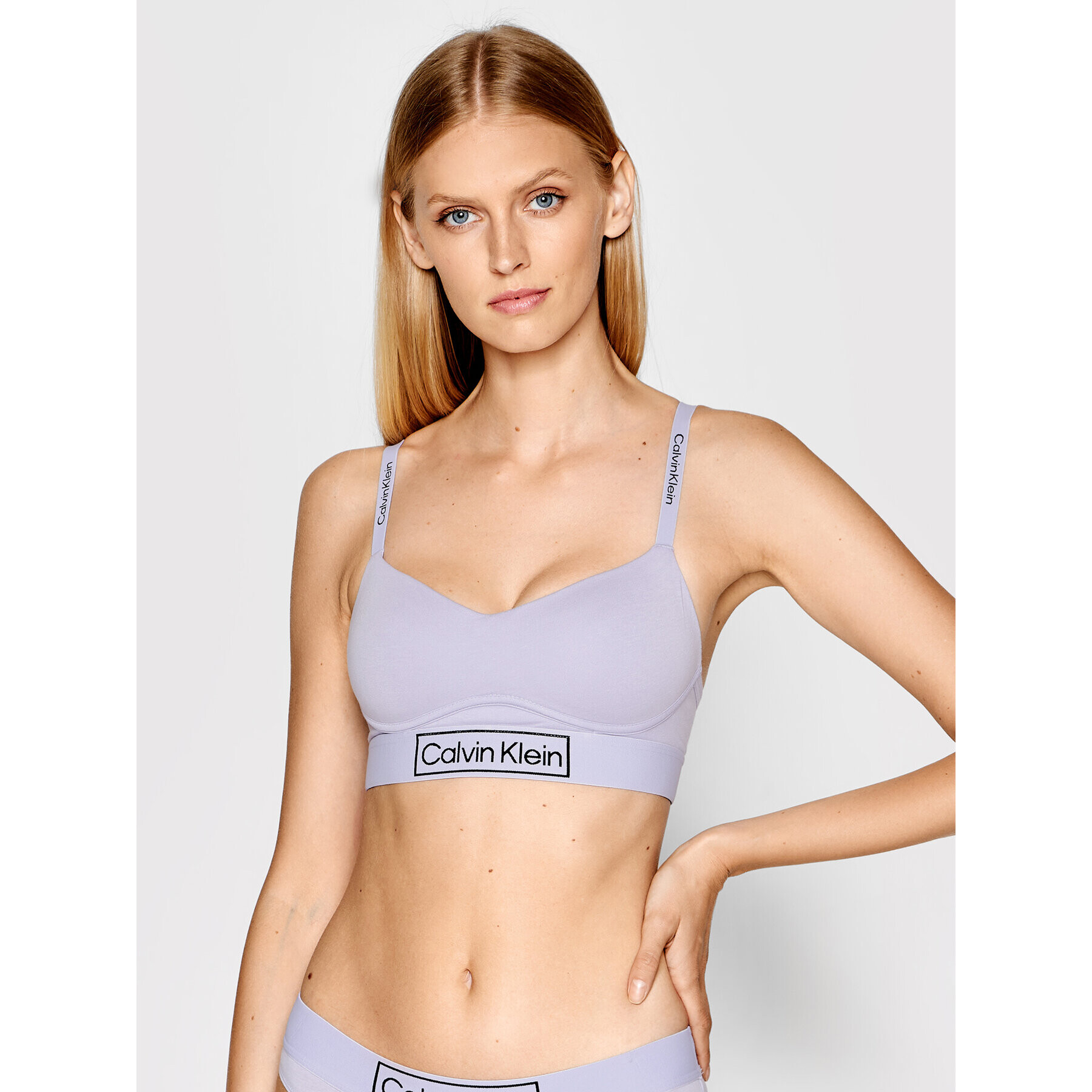 Calvin Klein Underwear Melltartó felső 000QF6770E Lila - Pepit.hu