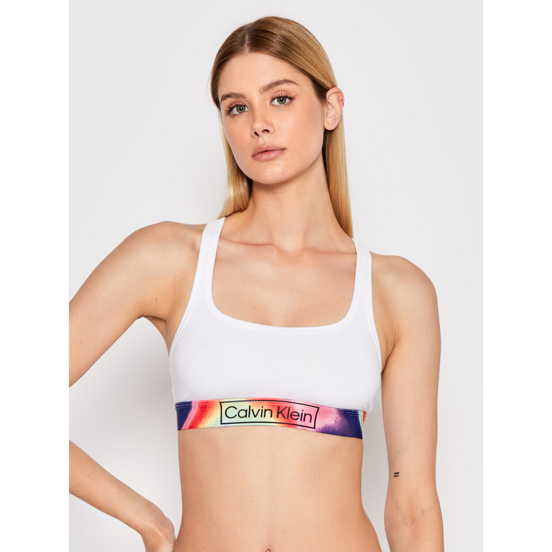 Calvin Klein Underwear Melltartó felső 000QF6825E Fehér - Pepit.hu