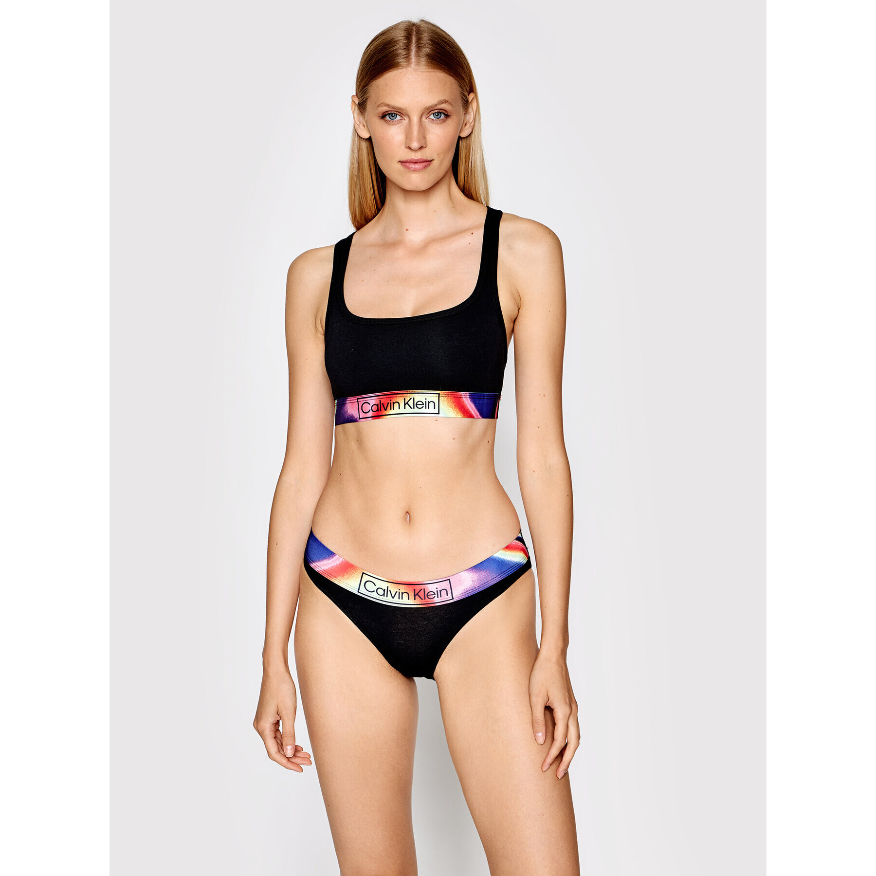 Calvin Klein Underwear Melltartó felső 000QF6825E Fekete - Pepit.hu