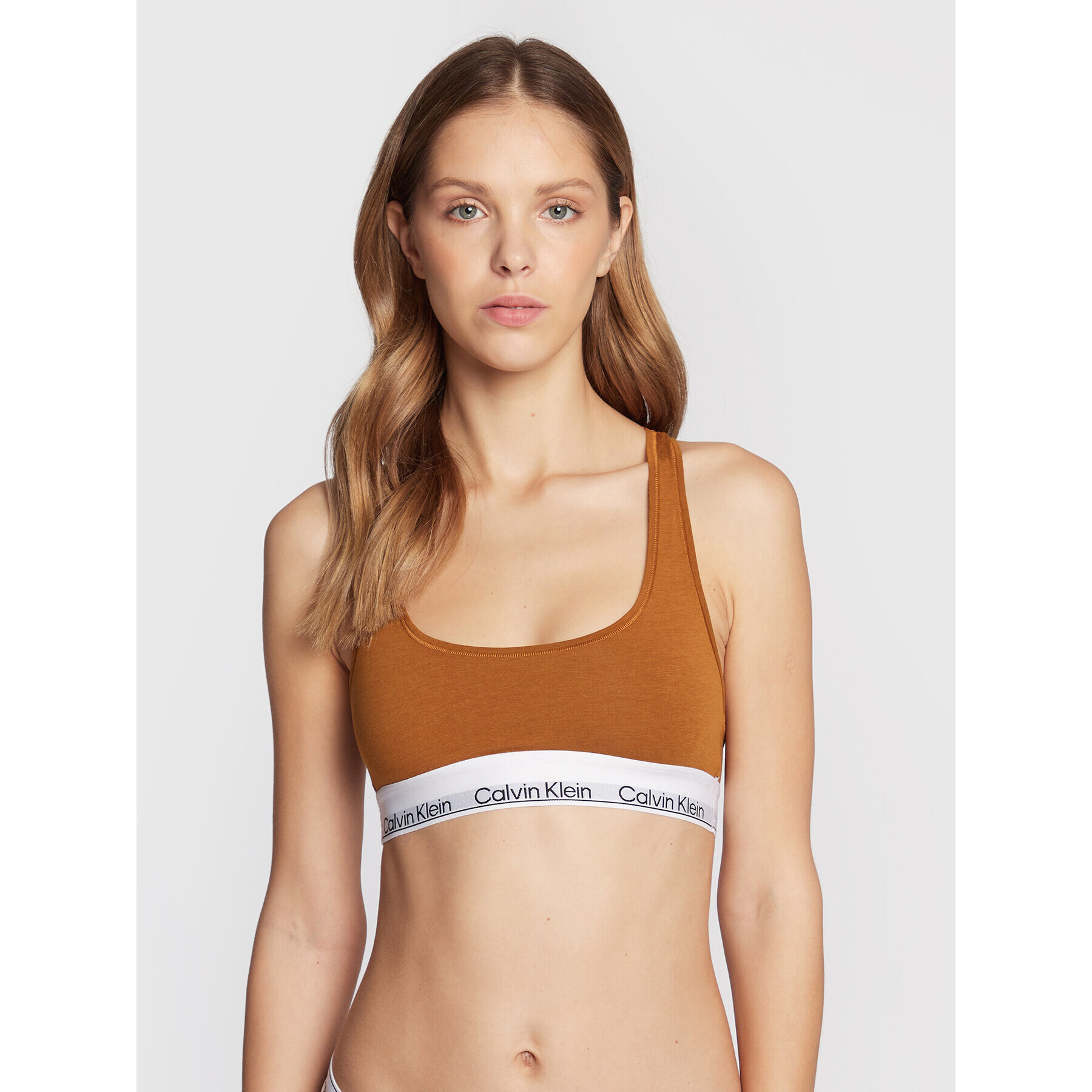 Calvin Klein Underwear Melltartó felső 000QF7044E Barna - Pepit.hu