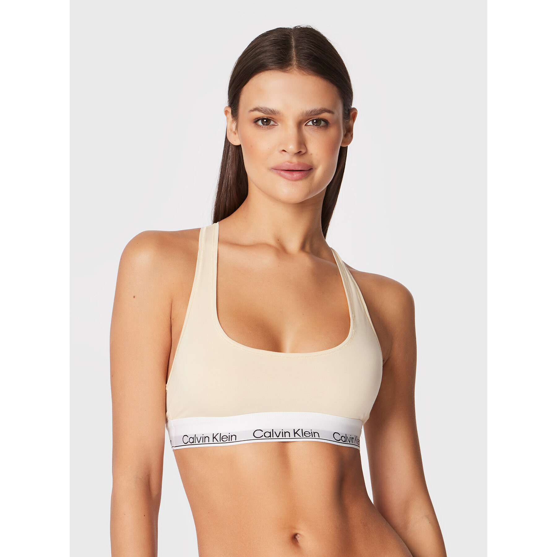 Calvin Klein Underwear Melltartó felső 000QF7044E Bézs - Pepit.hu