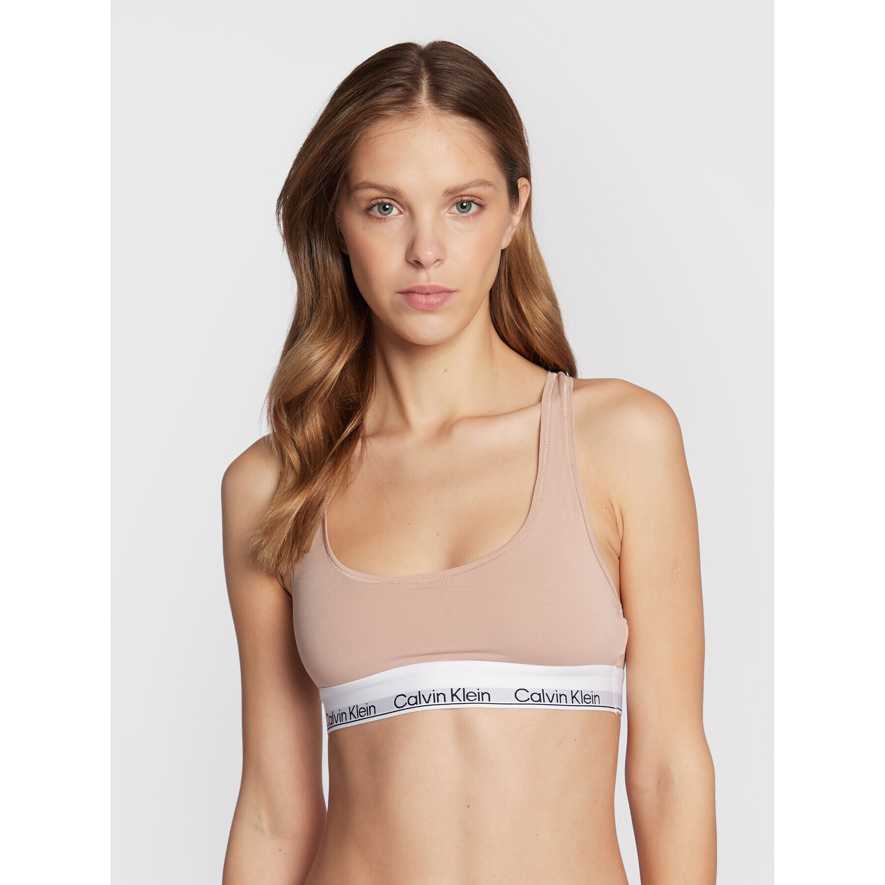 Calvin Klein Underwear Melltartó felső 000QF7044E Bézs - Pepit.hu