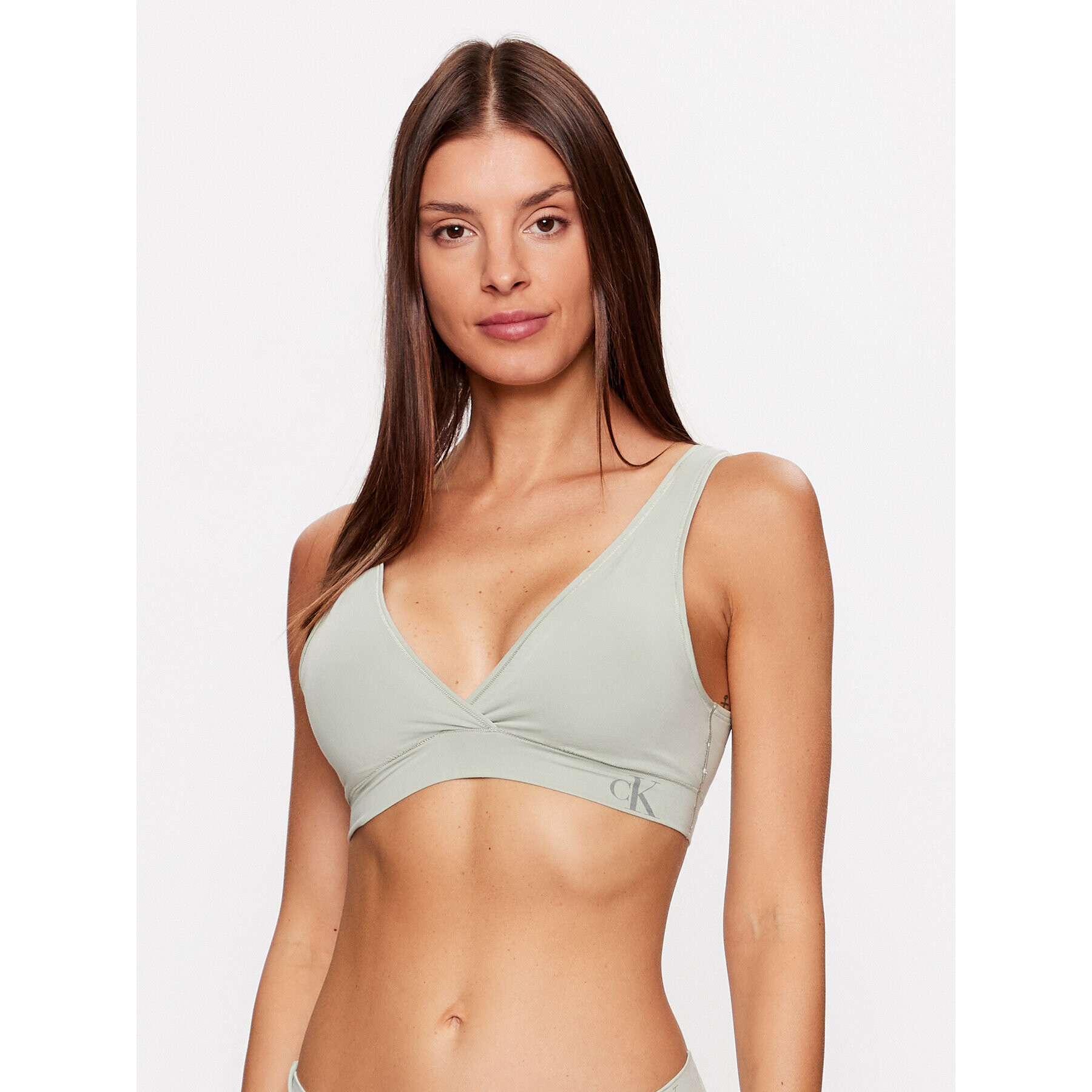 Calvin Klein Underwear Melltartó felső 000QF7111E Zöld - Pepit.hu