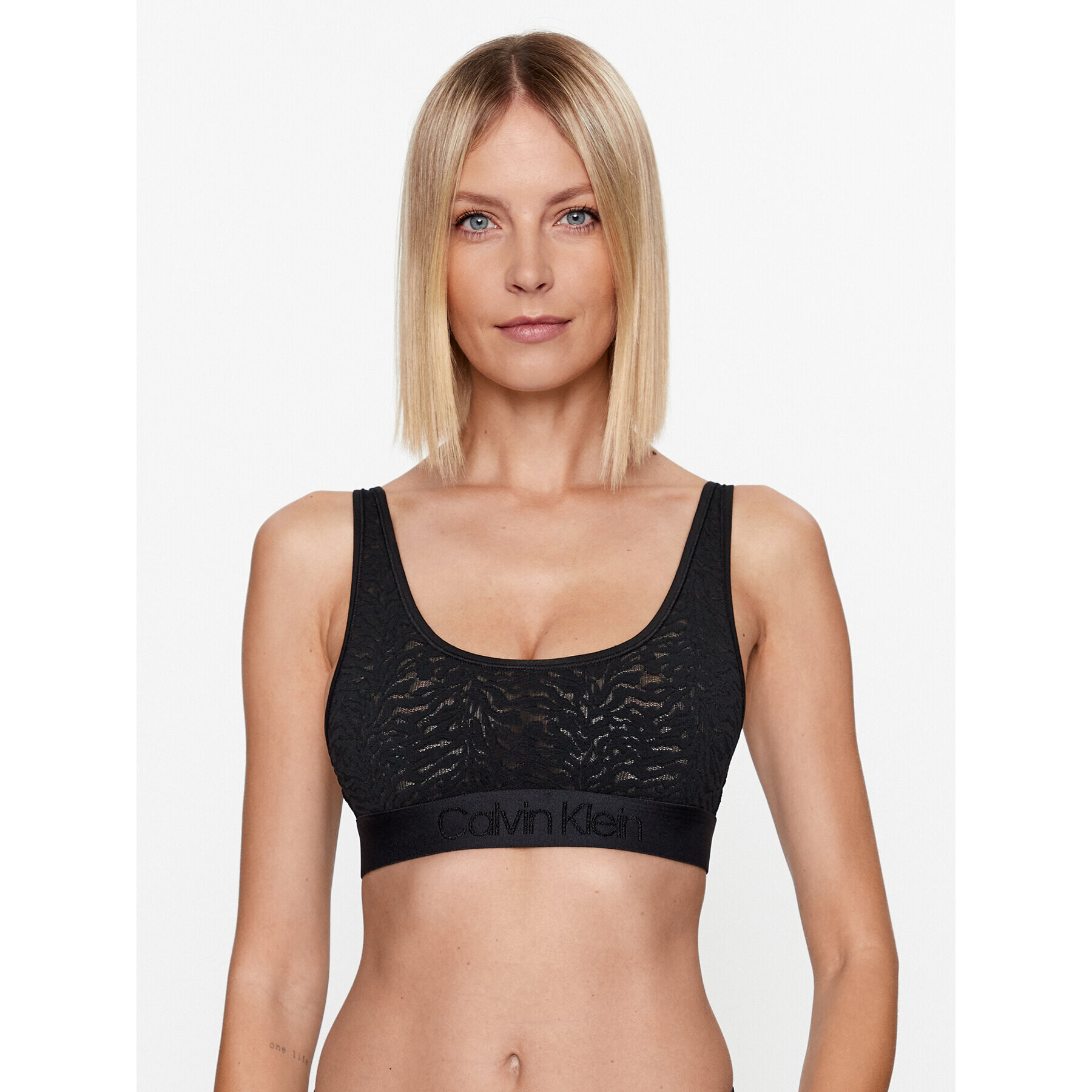 Calvin Klein Underwear Melltartó felső 000QF7340E Fekete - Pepit.hu