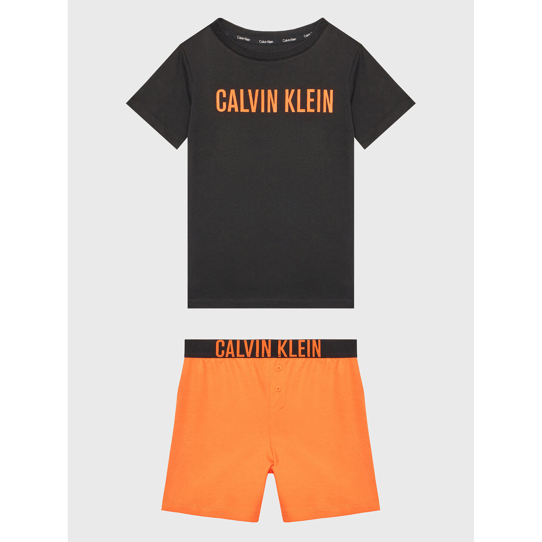 Calvin Klein Underwear Pizsama B70B700427 Fekete Regular Fit - Pepit.hu