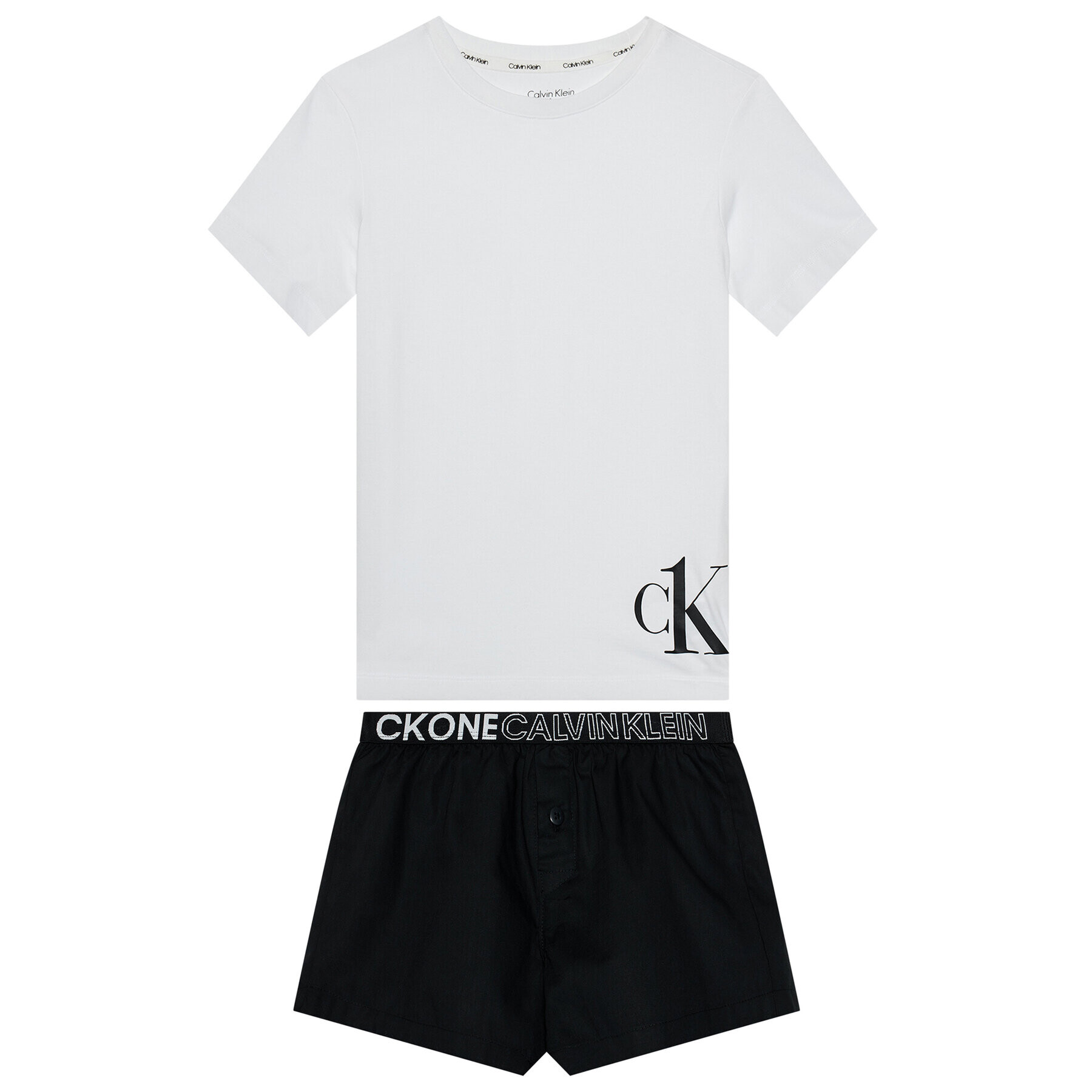 Calvin Klein Underwear Pizsama Woven Pj B70B700333 Fehér - Pepit.hu