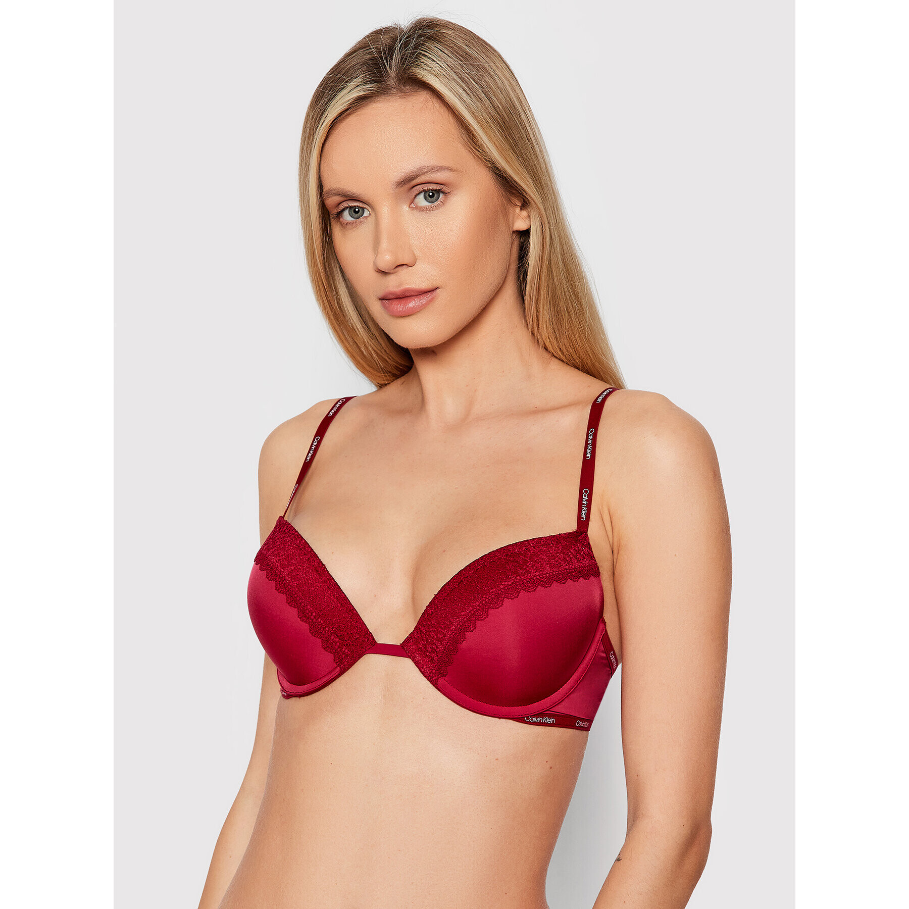 Calvin Klein Underwear Push up melltartó 000QF5145E Bordó - Pepit.hu