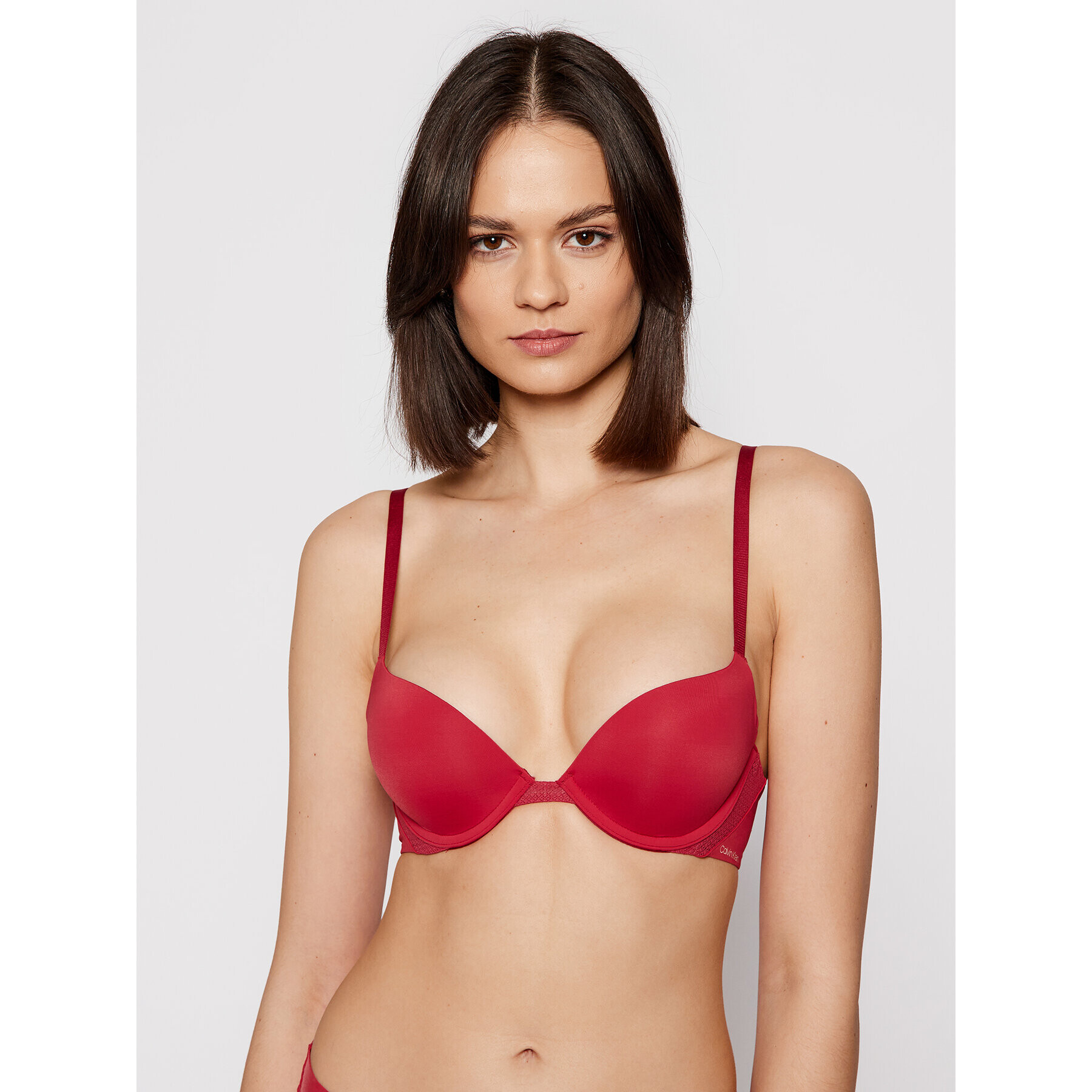 Calvin Klein Underwear Push up melltartó 000QF5613E Piros - Pepit.hu