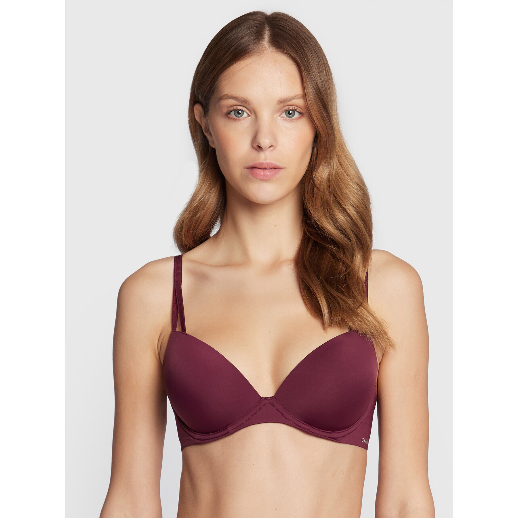 Calvin Klein Underwear Push up melltartó 000QF6016E Bordó - Pepit.hu