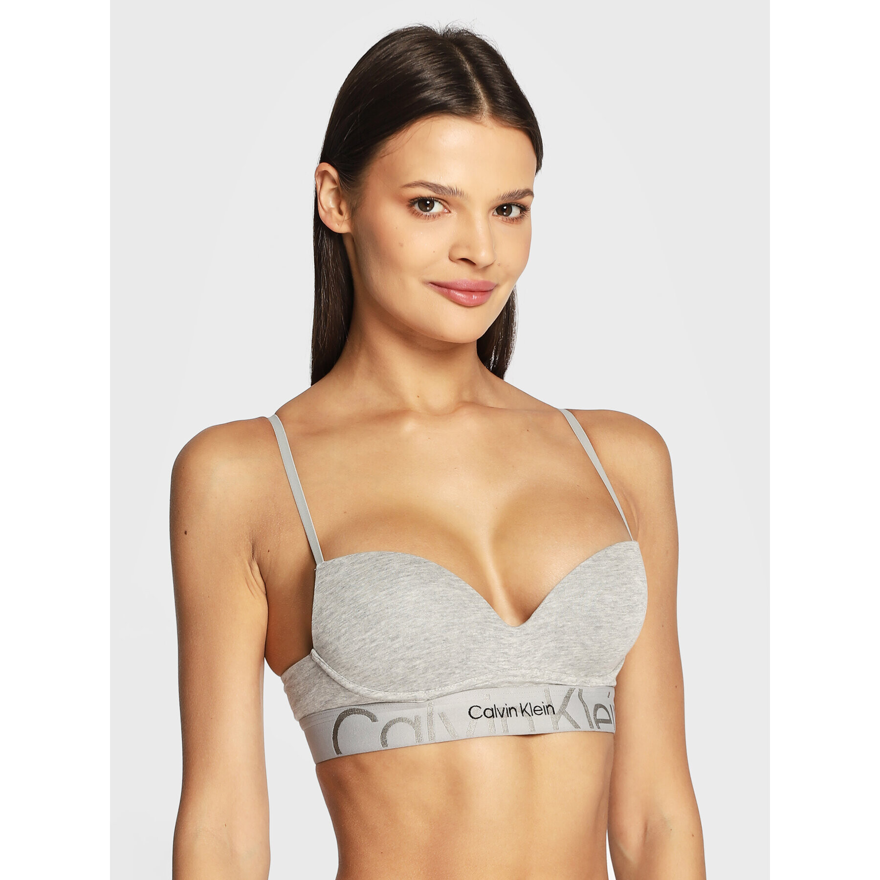 Calvin Klein Underwear Push up melltartó 000QF6991E Szürke - Pepit.hu