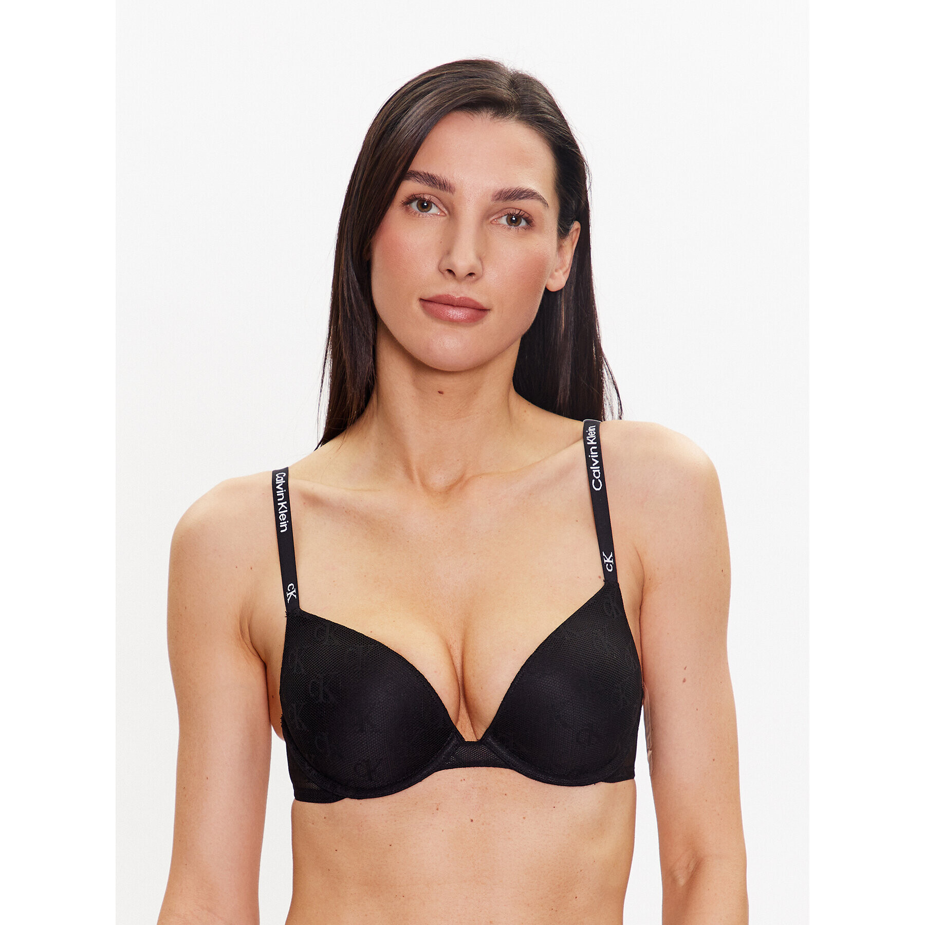 Calvin Klein Underwear Push up melltartó 000QF7180E Fekete - Pepit.hu