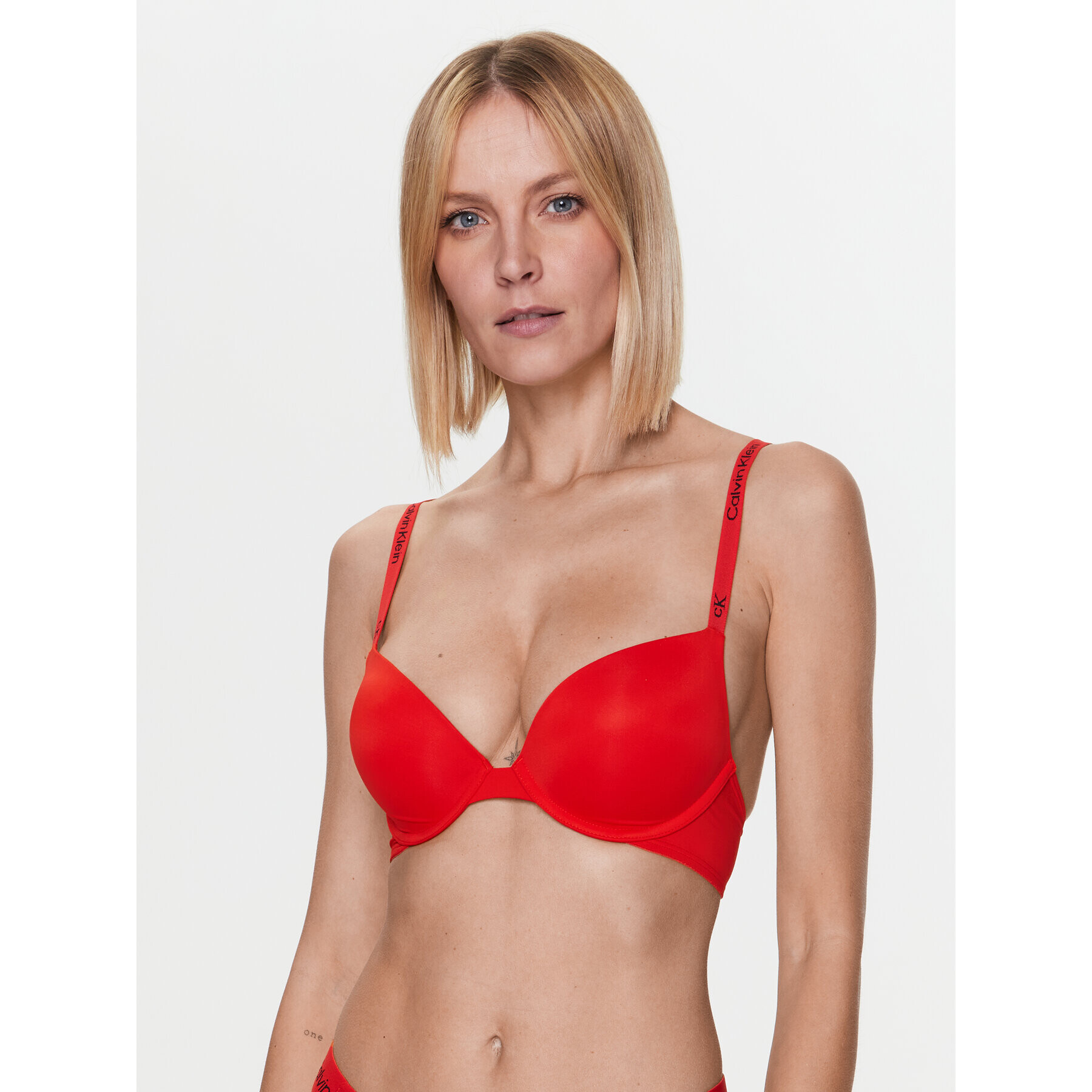 Calvin Klein Underwear Push up melltartó 000QF7252E Piros - Pepit.hu