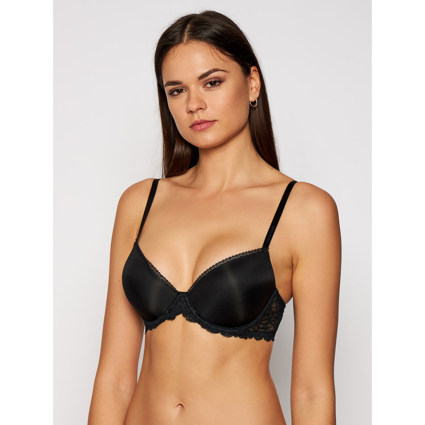 Calvin Klein Underwear Push up melltartó Seductive Comfort 000QF1444E Fekete - Pepit.hu