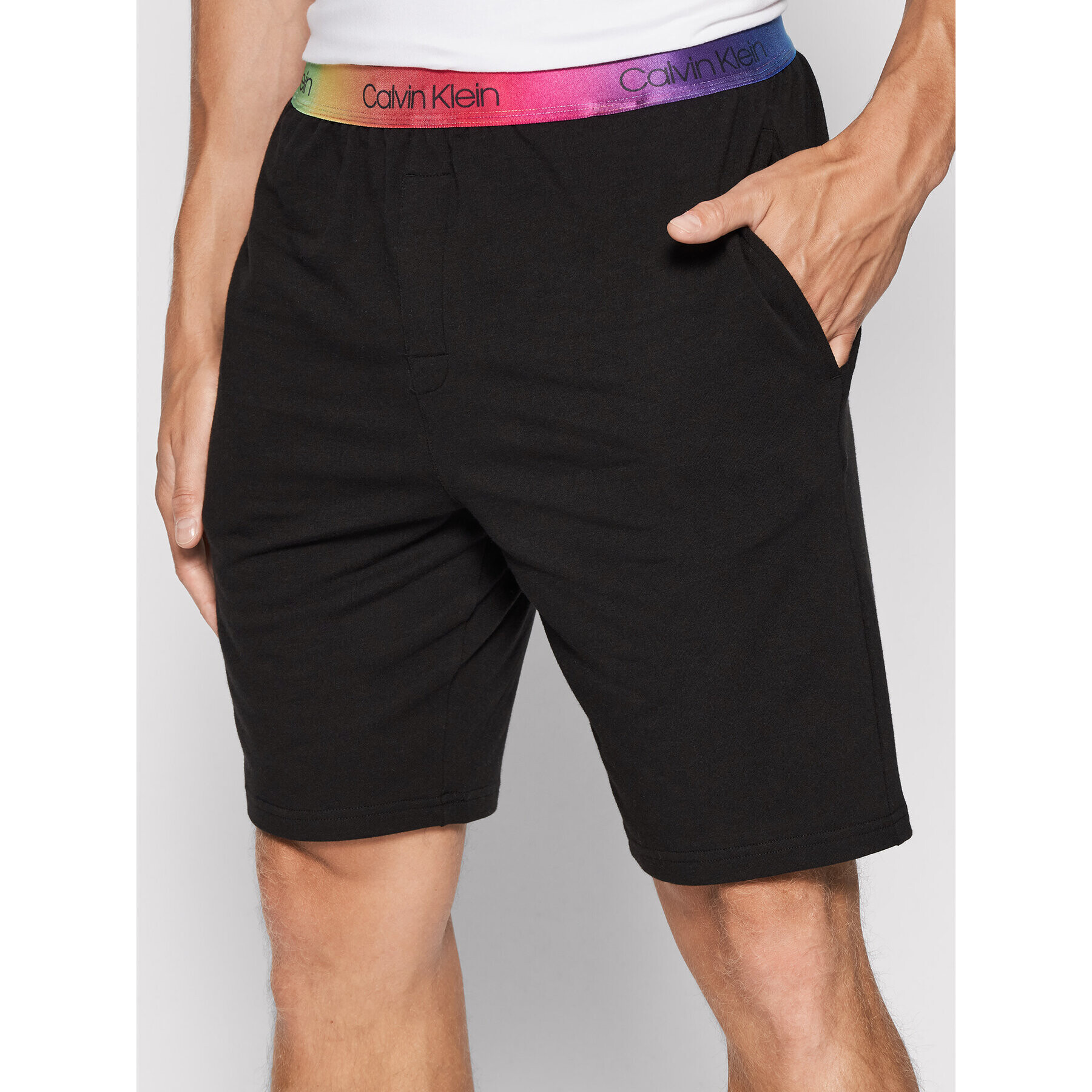 Calvin Klein Underwear Sport rövidnadrág 000NM2058E Fekete Regular Fit - Pepit.hu