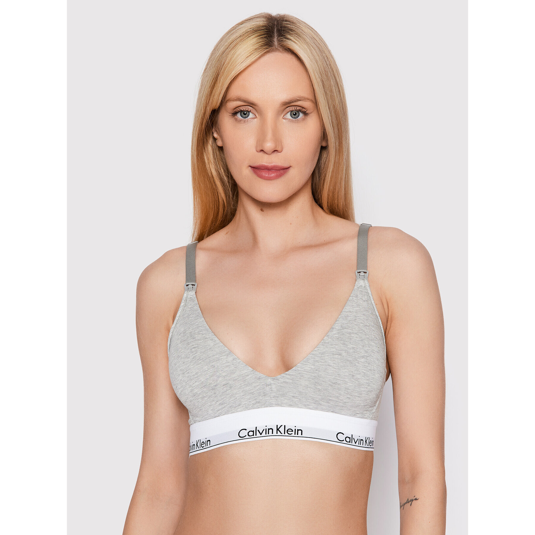 Calvin Klein Underwear Szoptatós melltartó 000QF6218E Szürke - Pepit.hu