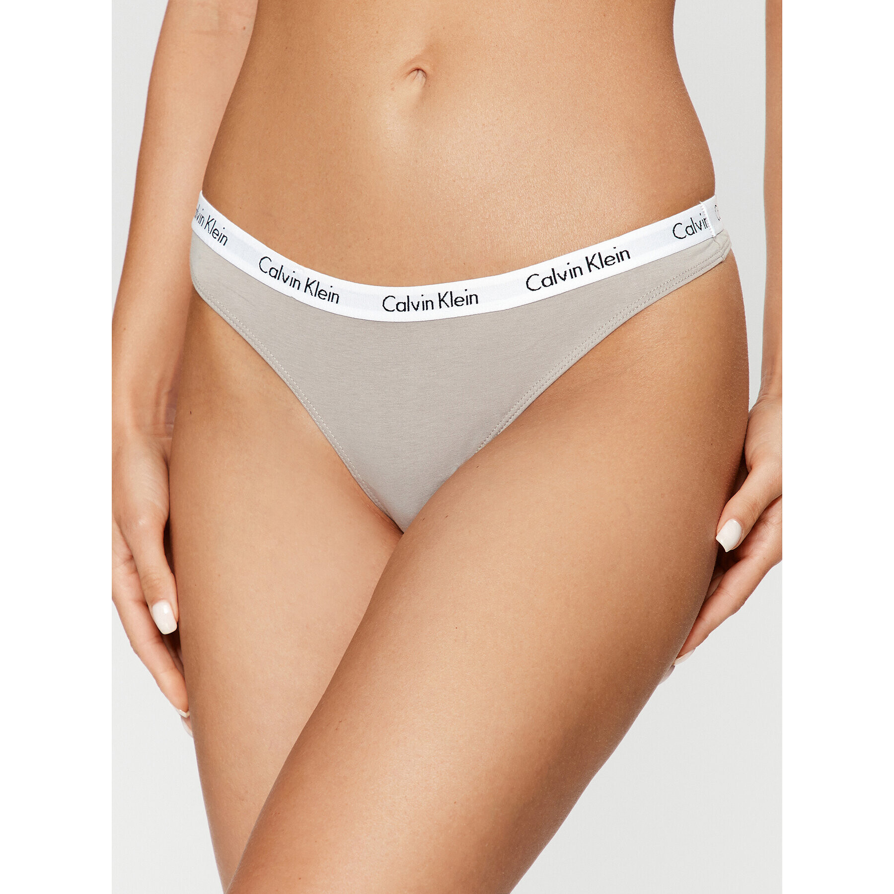 Calvin Klein Underwear Tanga 0000D1617E Szürke - Pepit.hu