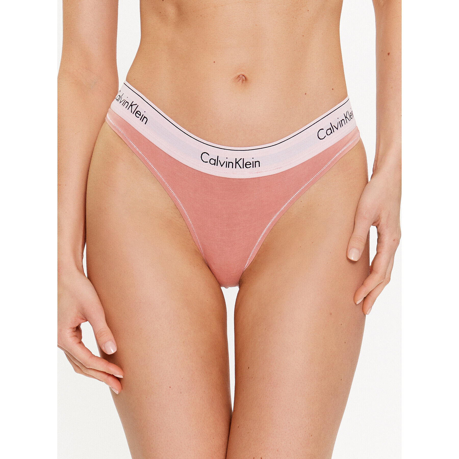 Calvin Klein Underwear Tanga 000QF7208E Rózsaszín - Pepit.hu