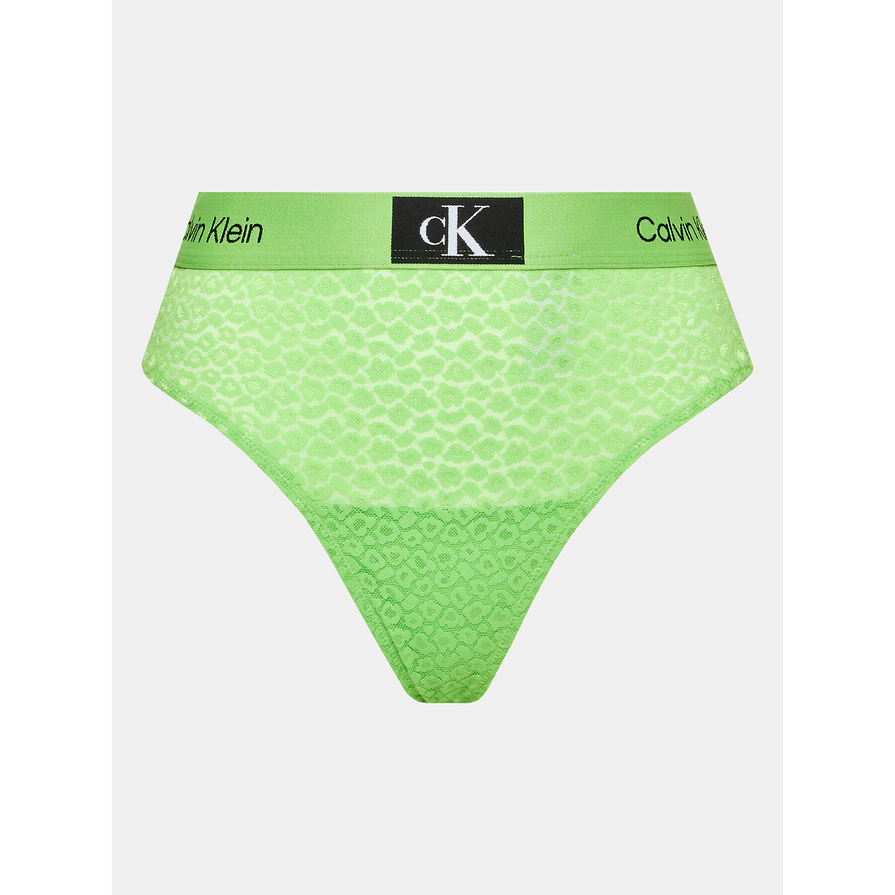 Calvin Klein Underwear Tanga 000QF7235E Zöld - Pepit.hu