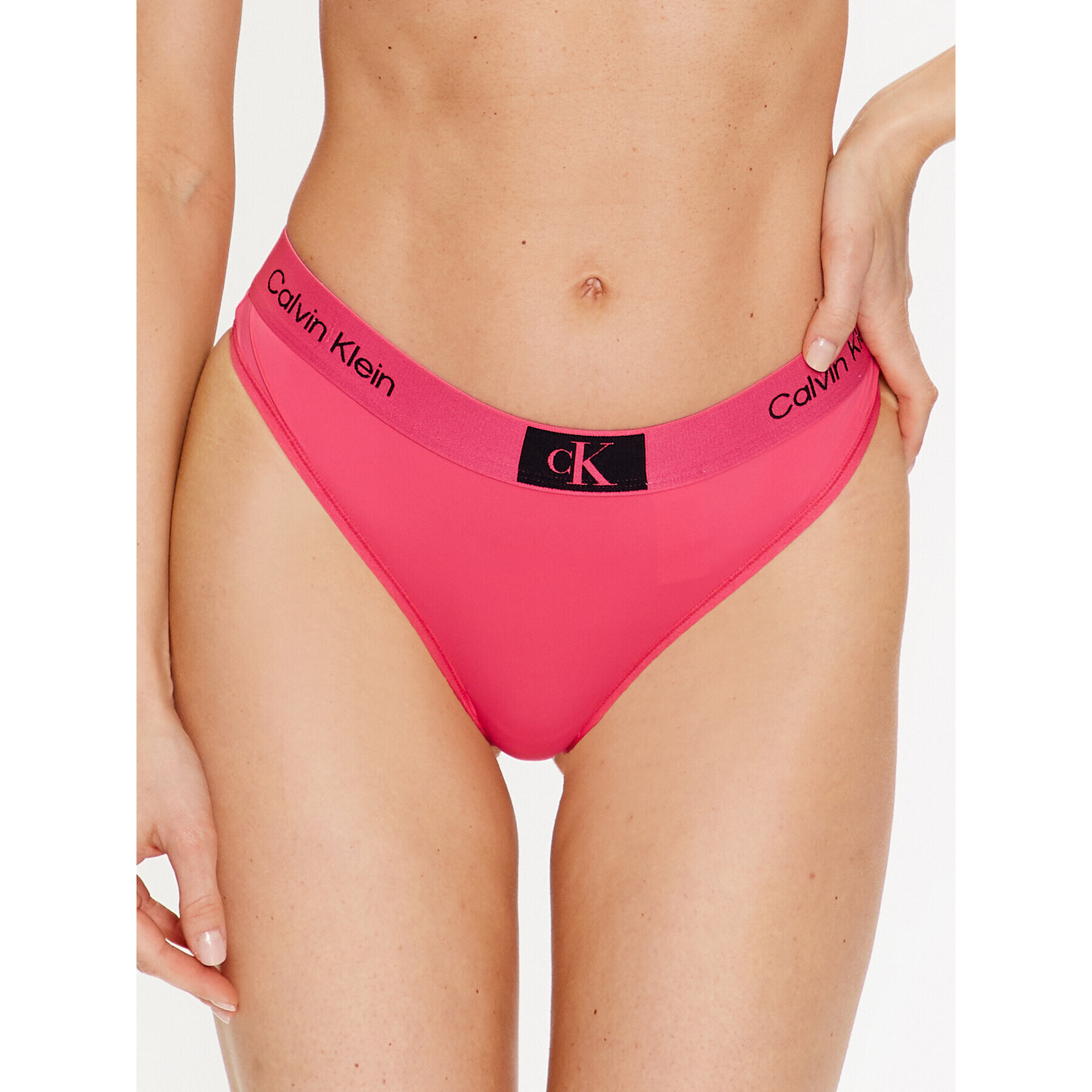 Calvin Klein Underwear Tanga 000QF7248E Rózsaszín - Pepit.hu