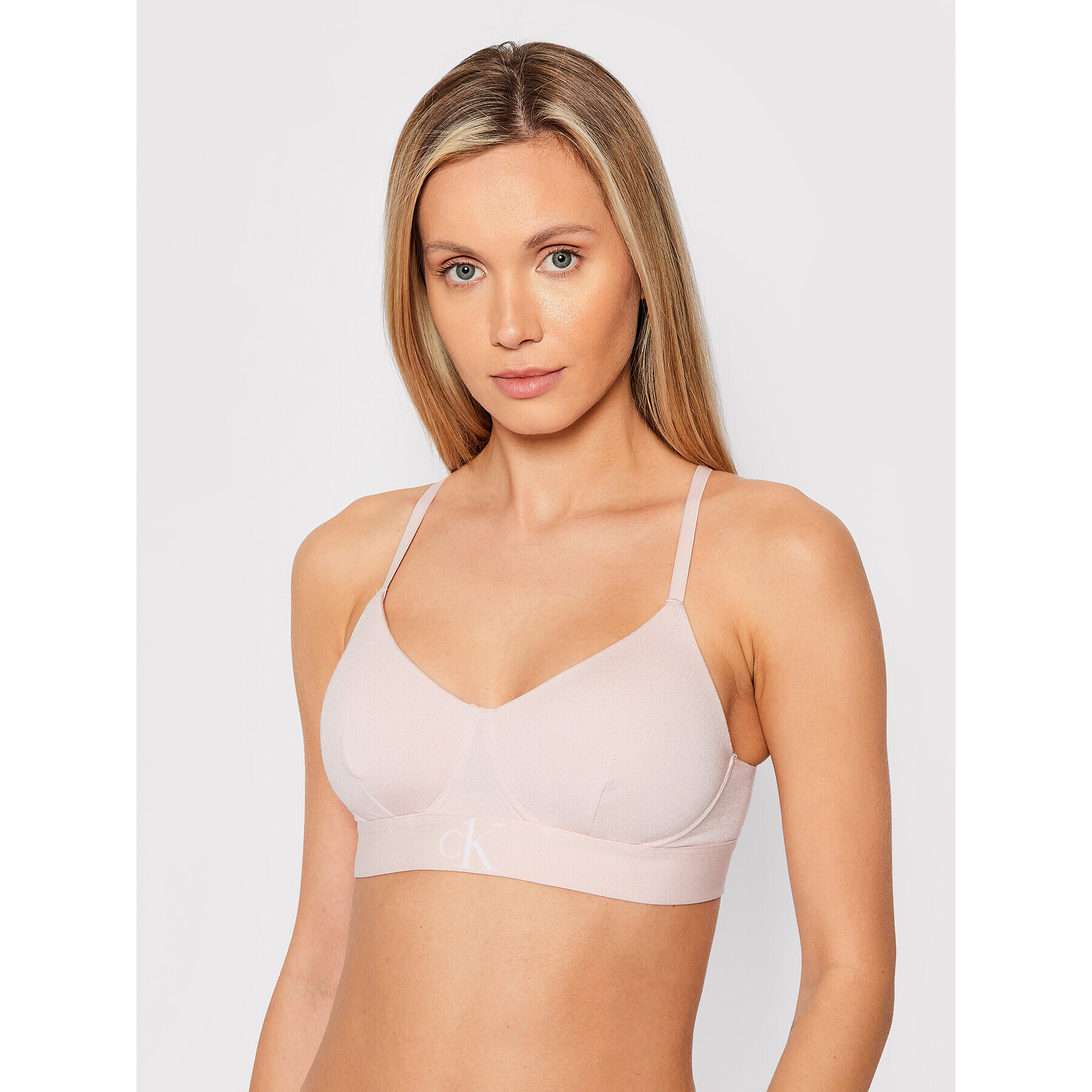 Calvin Klein Underwear Varrásmentes melltartó 000QF6670E Rózsaszín - Pepit.hu