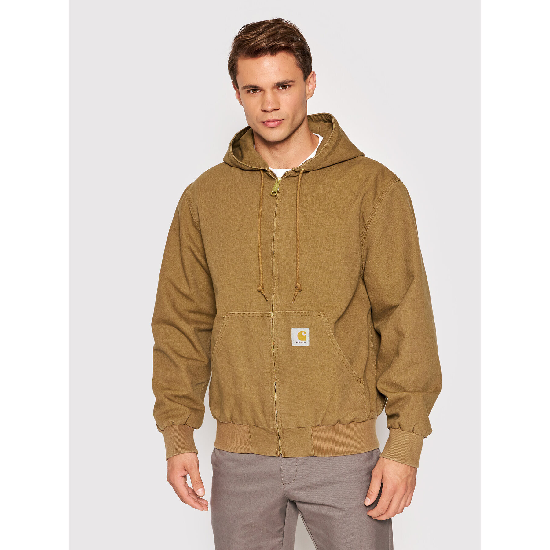 Carhartt WIP Átmeneti kabát Active I026484 Barna Regular Fit - Pepit.hu