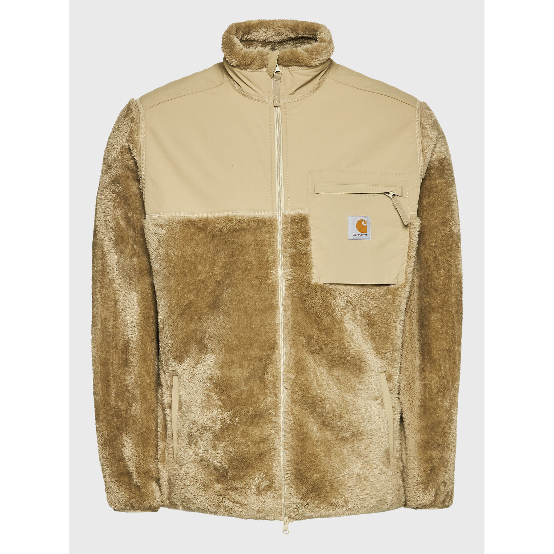 Carhartt WIP Polár kabát Jackson I029566 Bézs Regular Fit - Pepit.hu