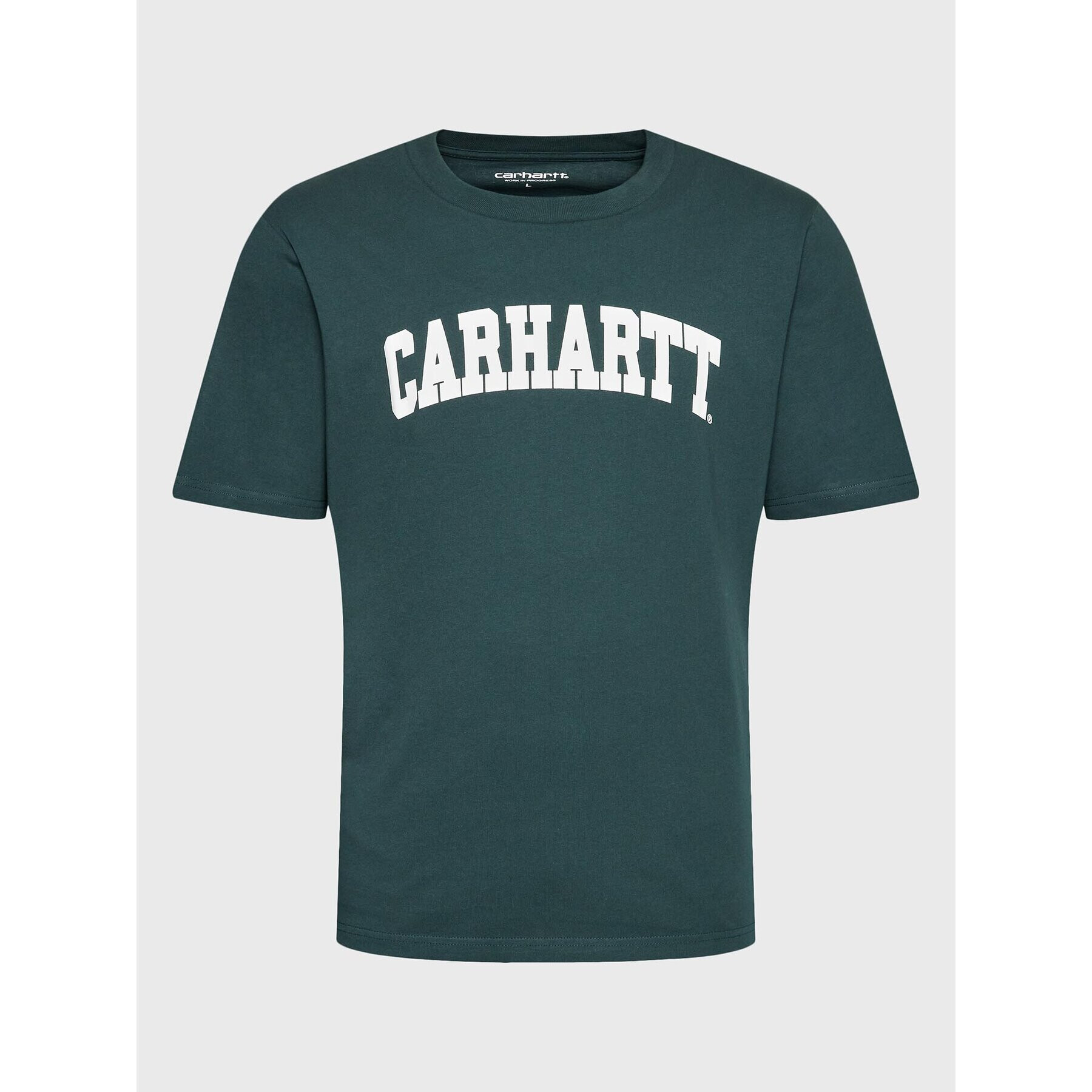 Carhartt WIP Póló University I028990 Zöld Regular Fit - Pepit.hu