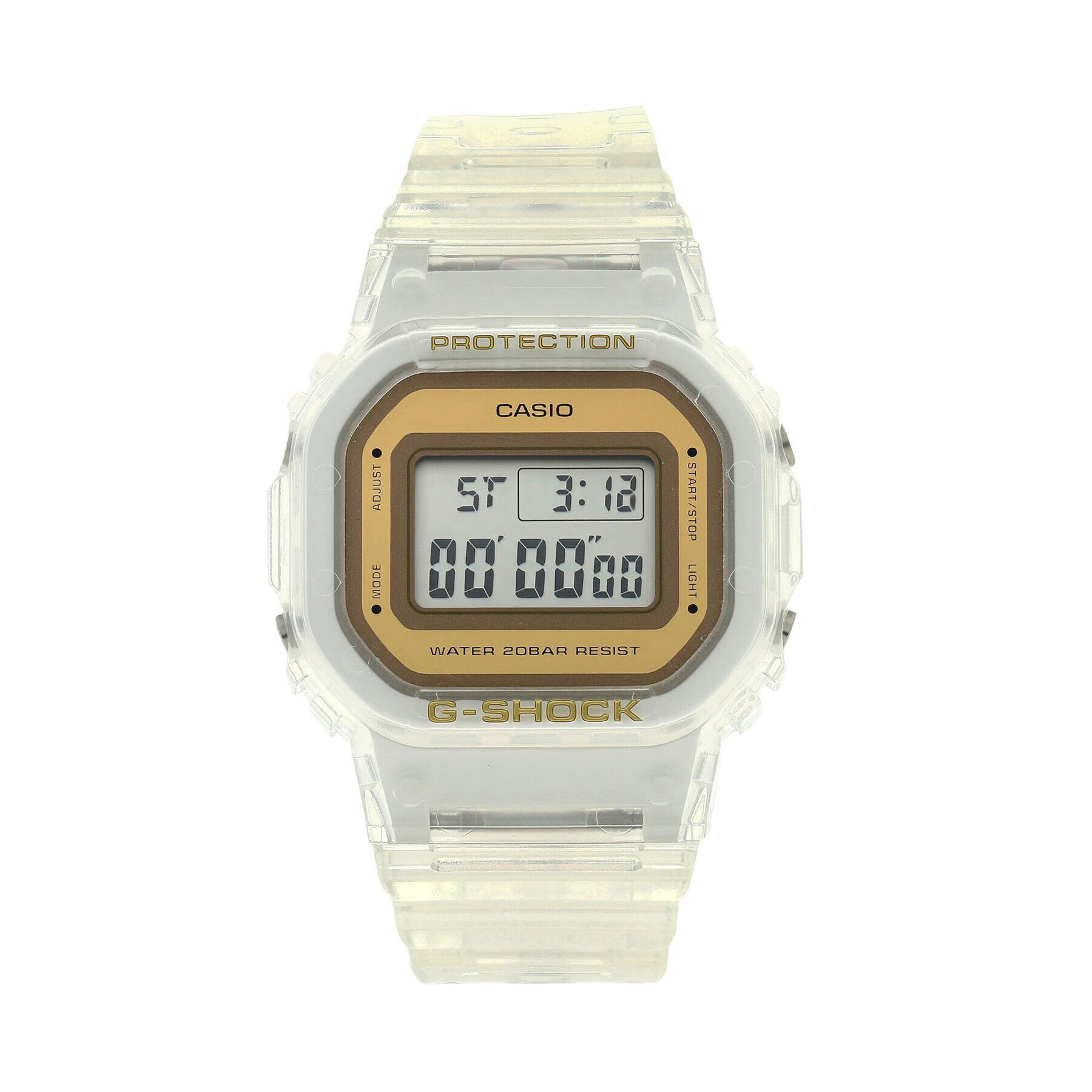 Casio Karóra GMD-S5600SG-7ER Fehér - Pepit.hu