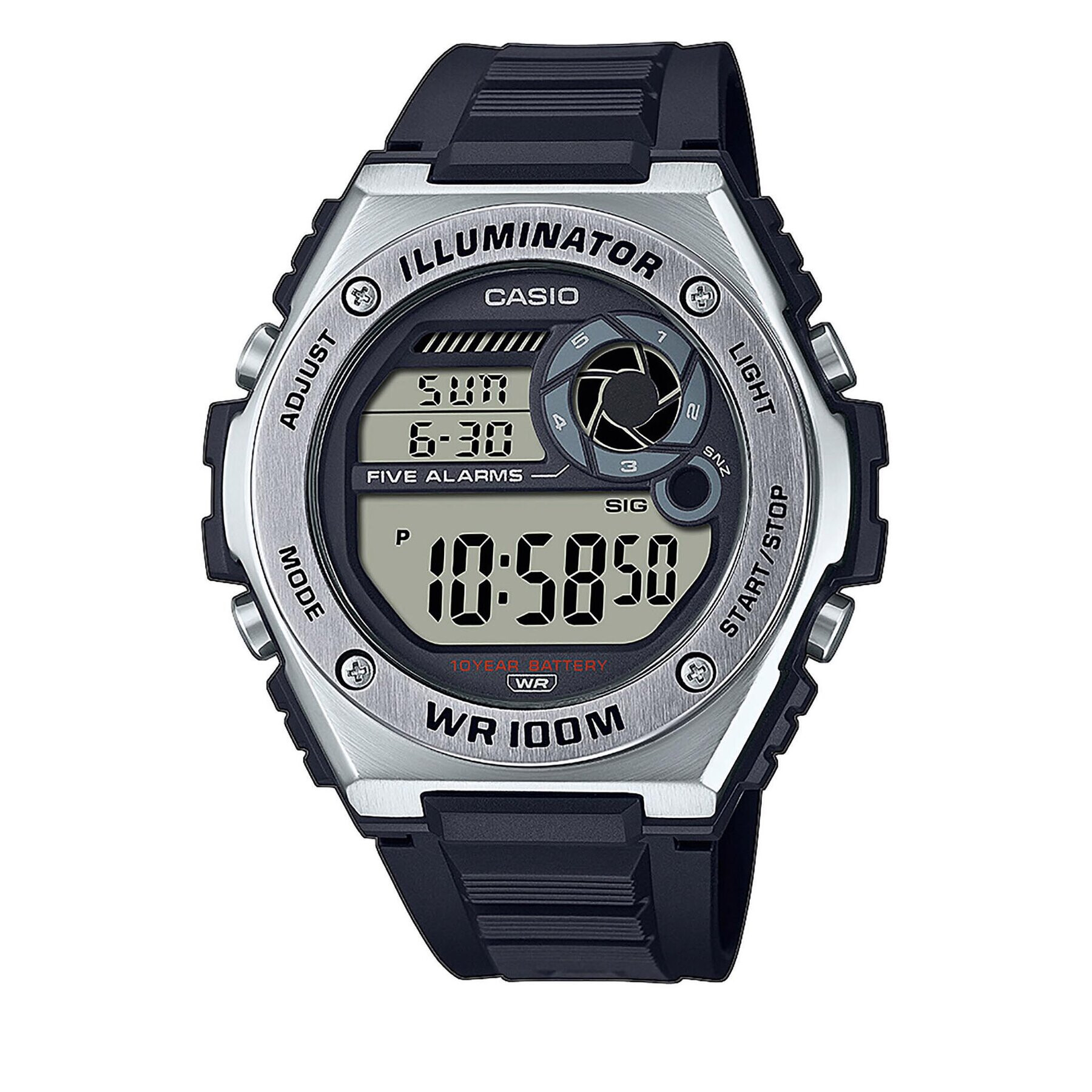 Casio Karóra MWD-100H 1AVEF Fekete - Pepit.hu