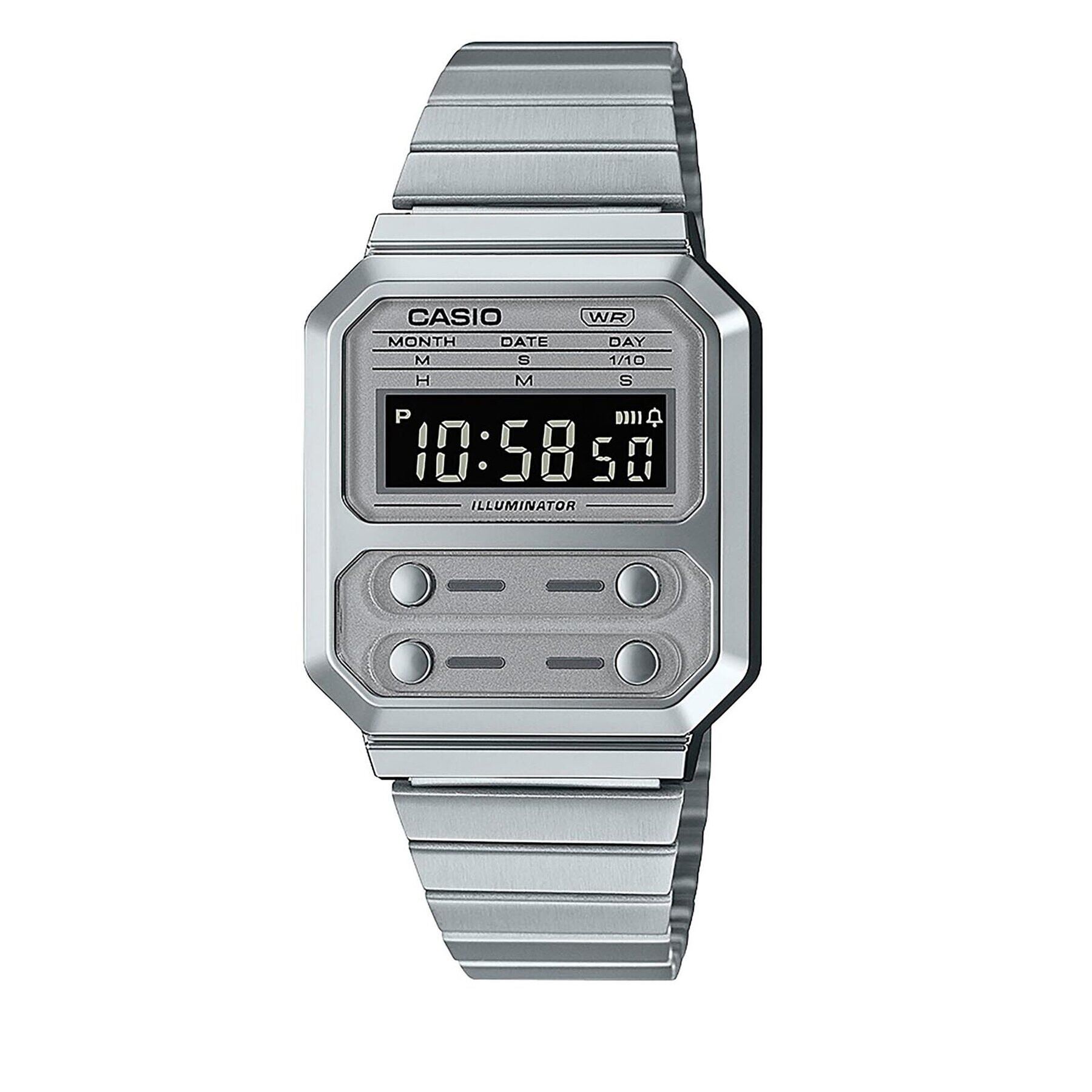 Casio Karóra Vintage A100WE-7BEF Ezüst - Pepit.hu