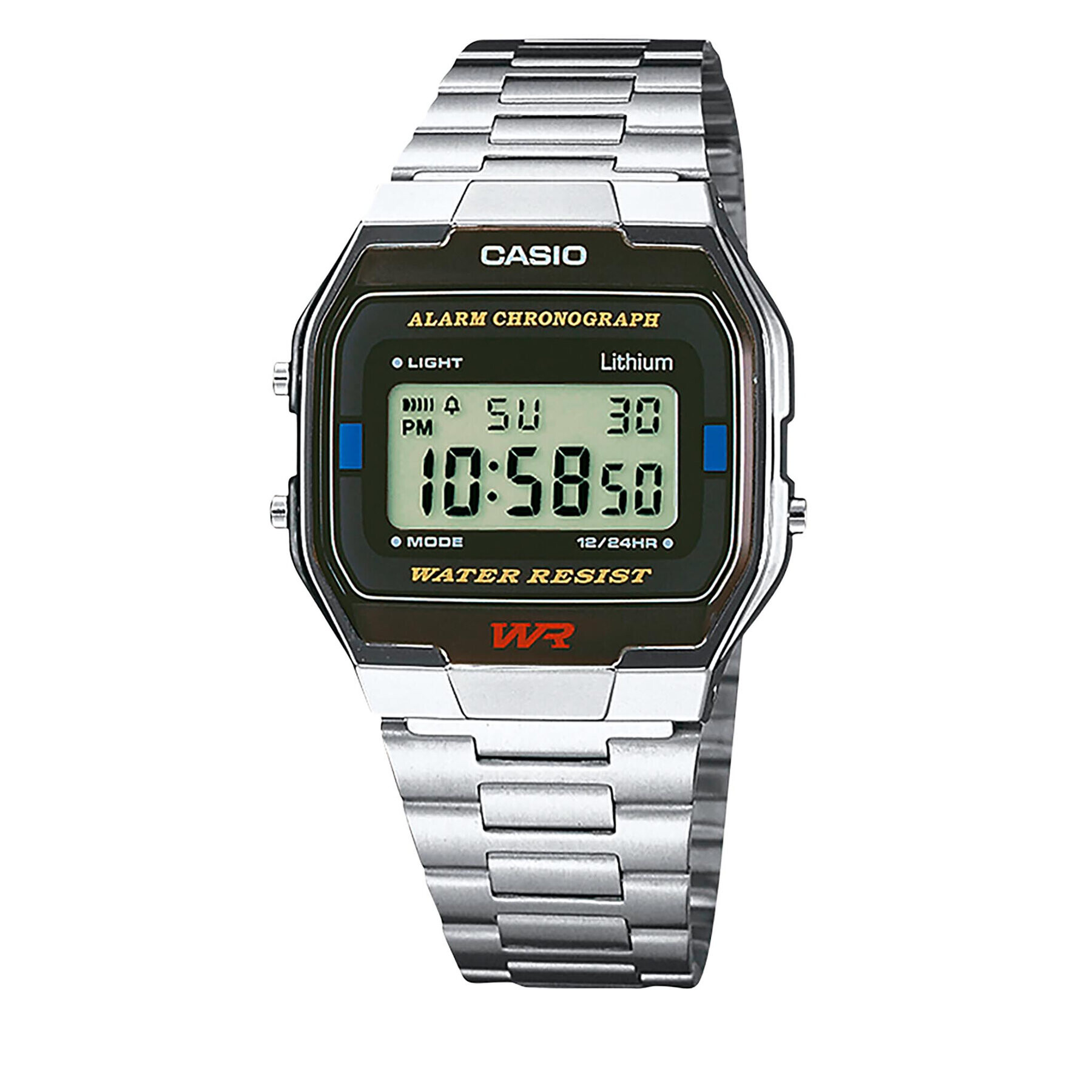 Casio Karóra Vintage A163WA-1QES Ezüst - Pepit.hu