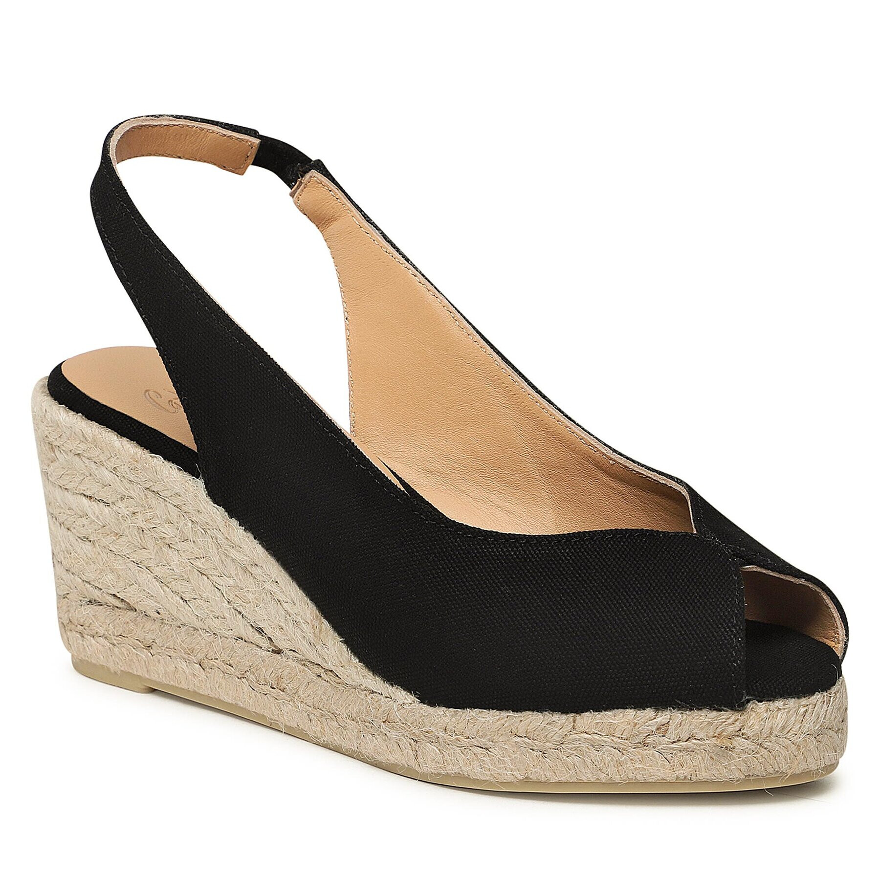 Castañer Espadrilles Barbara/6/001 023056-100 Fekete - Pepit.hu