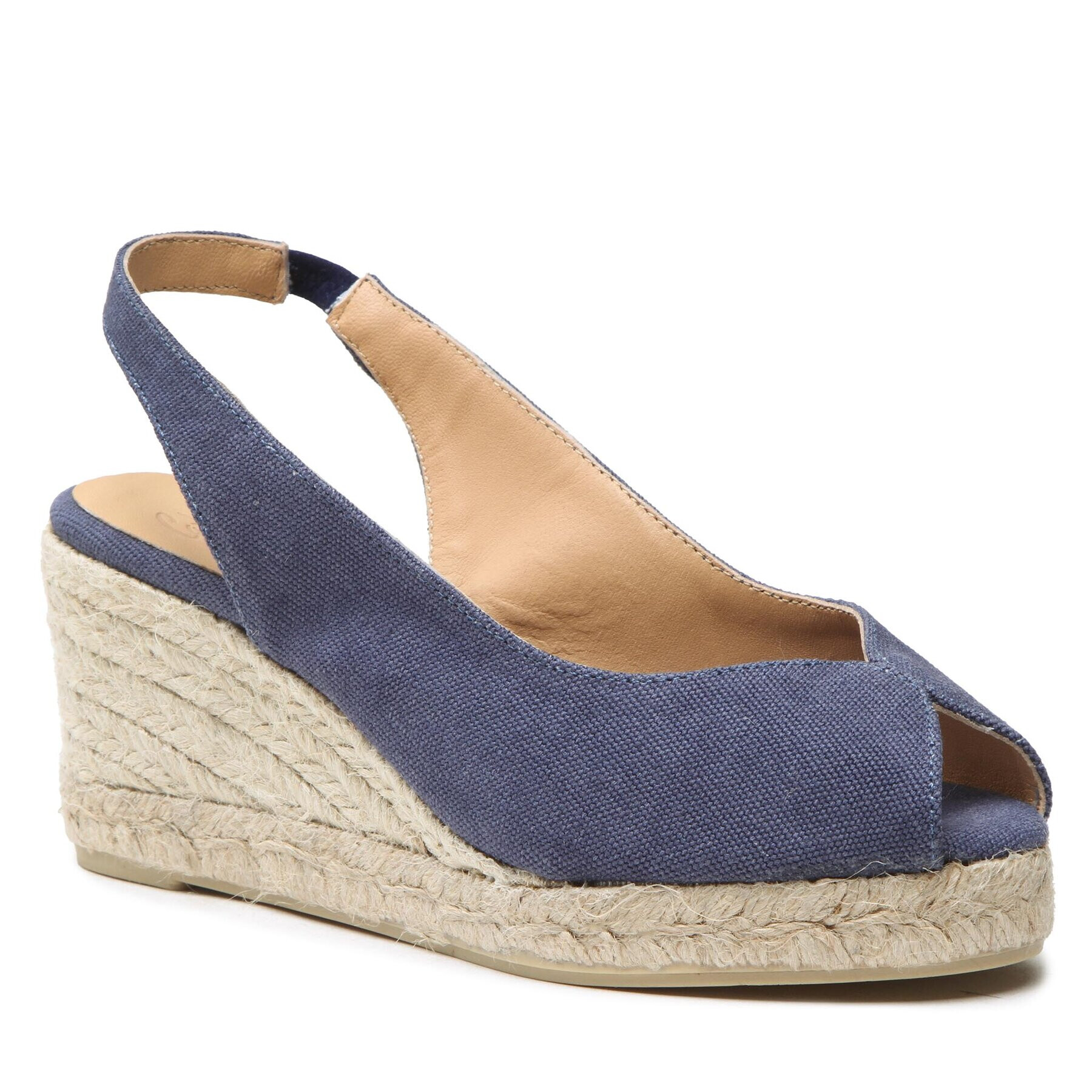 Castañer Espadrilles Barbara/6/002 022999-302 Kék - Pepit.hu