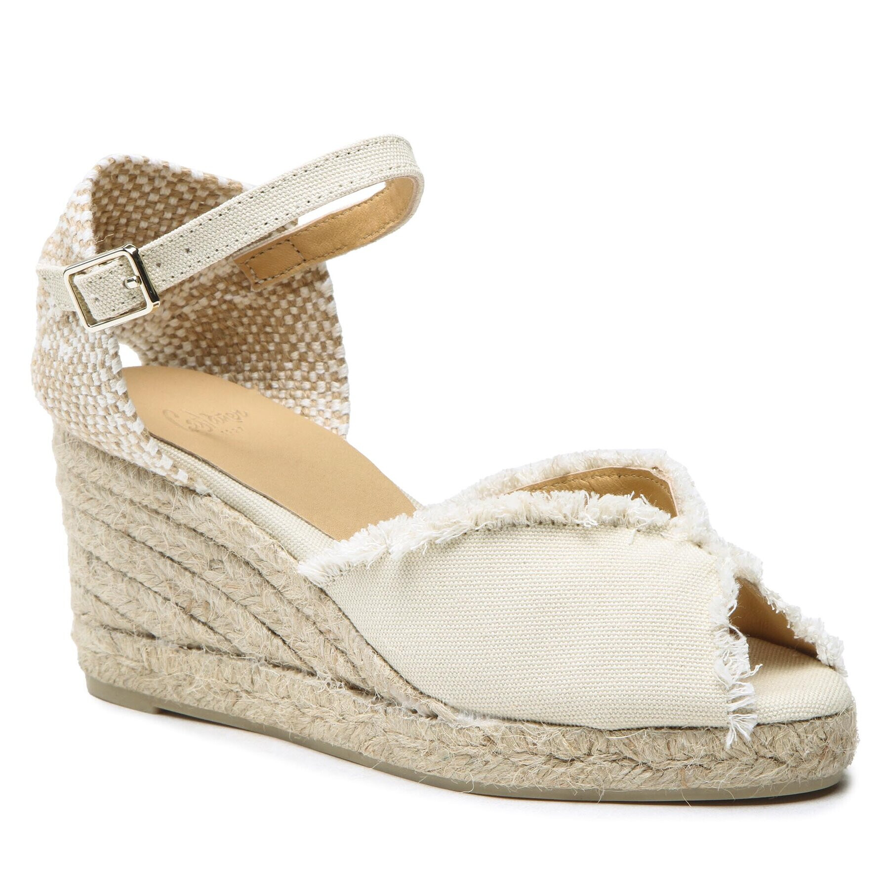 Castañer Espadrilles Betina/6/001 022995-203 Fehér - Pepit.hu