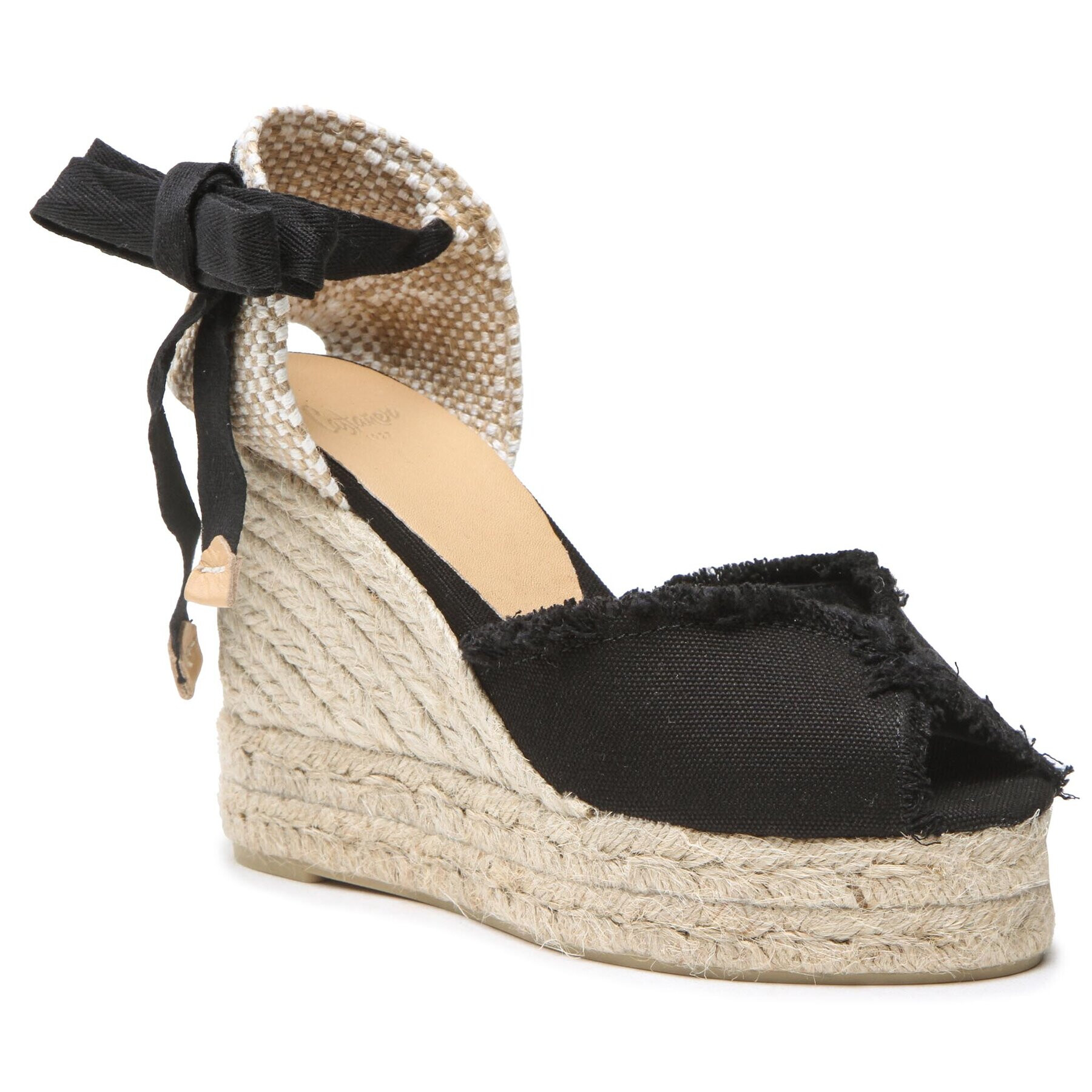 Castañer Espadrilles Brianda/8ed/001 022992-100 Fekete - Pepit.hu