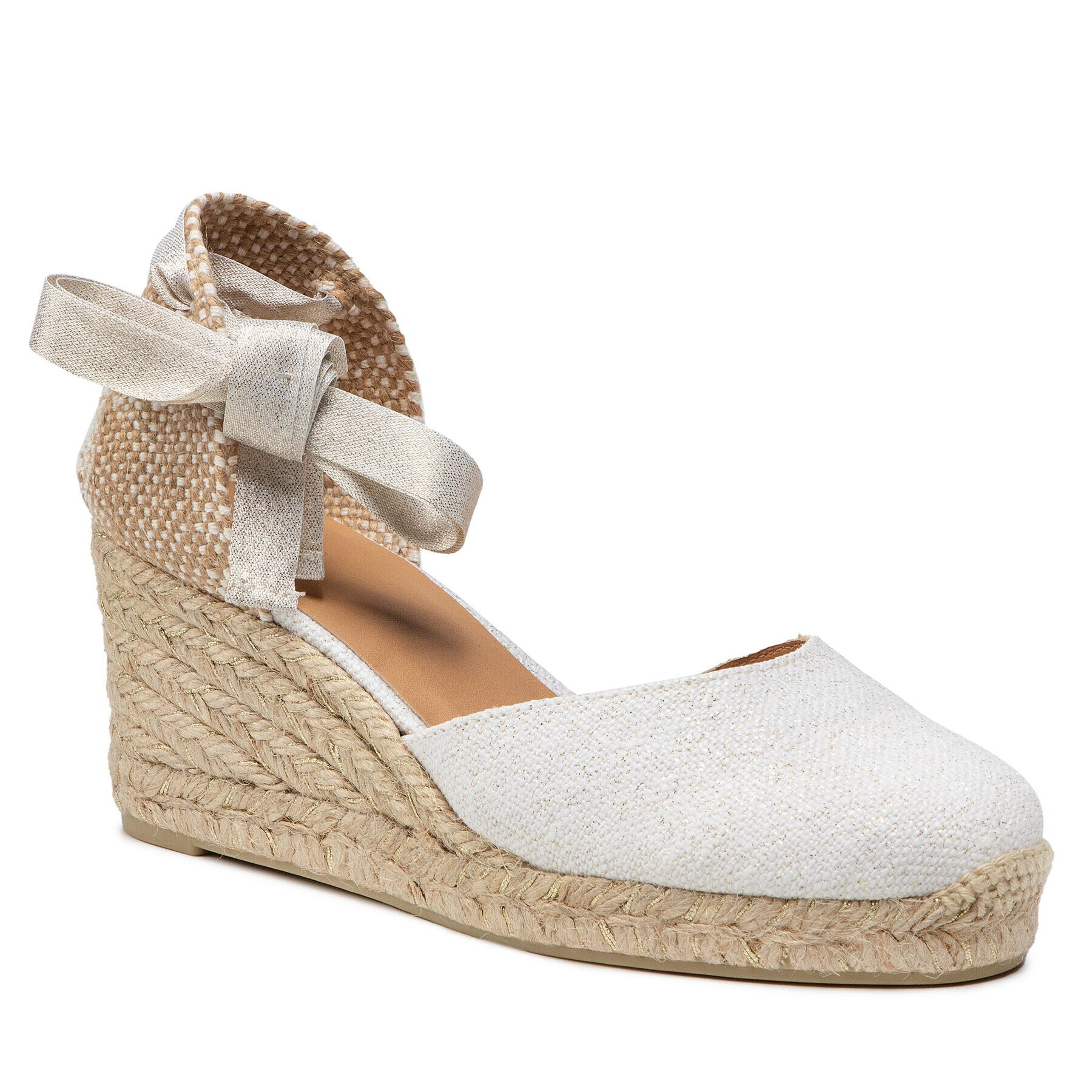 Castañer Espadrilles Carina/6/032 021769-4078 Fehér - Pepit.hu