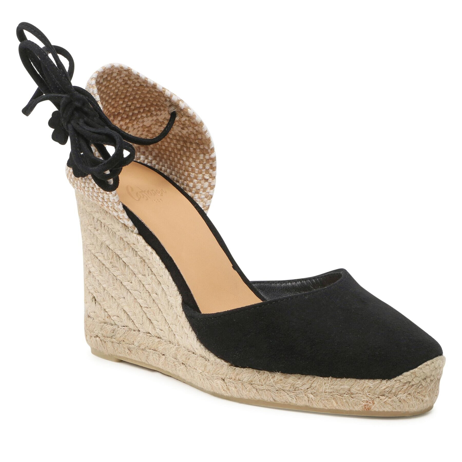 Castañer Espadrilles Carina/8/007 021740-100 Fekete - Pepit.hu