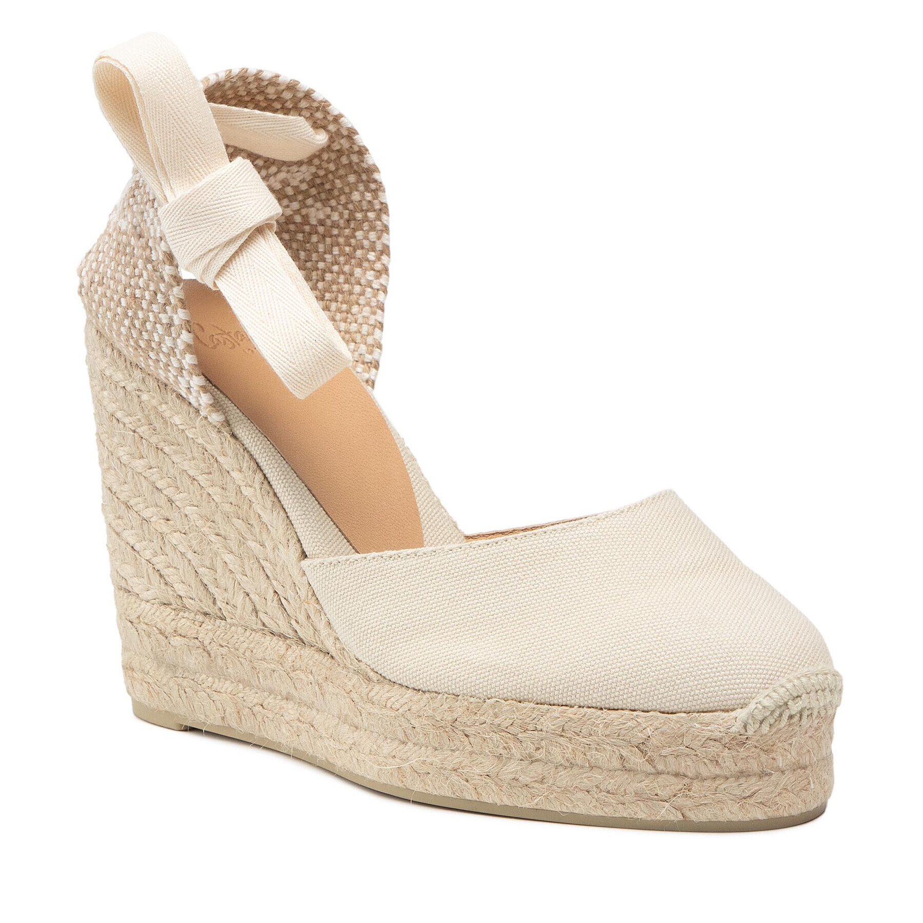 Castañer Espadrilles Carina/8ED/001 Bézs - Pepit.hu