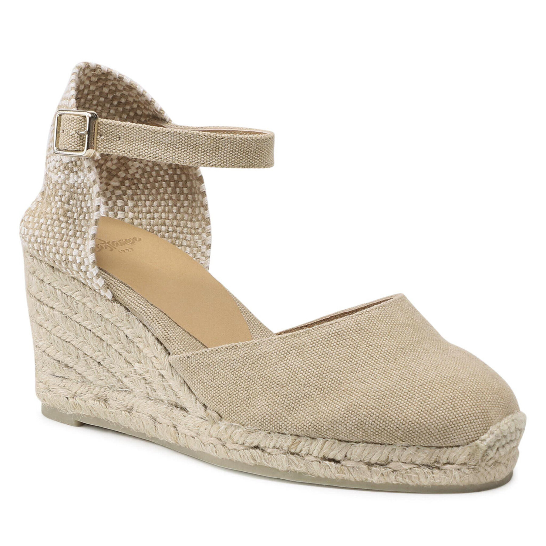 Castañer Espadrilles Carol/6/002 021655-2017 Bézs - Pepit.hu