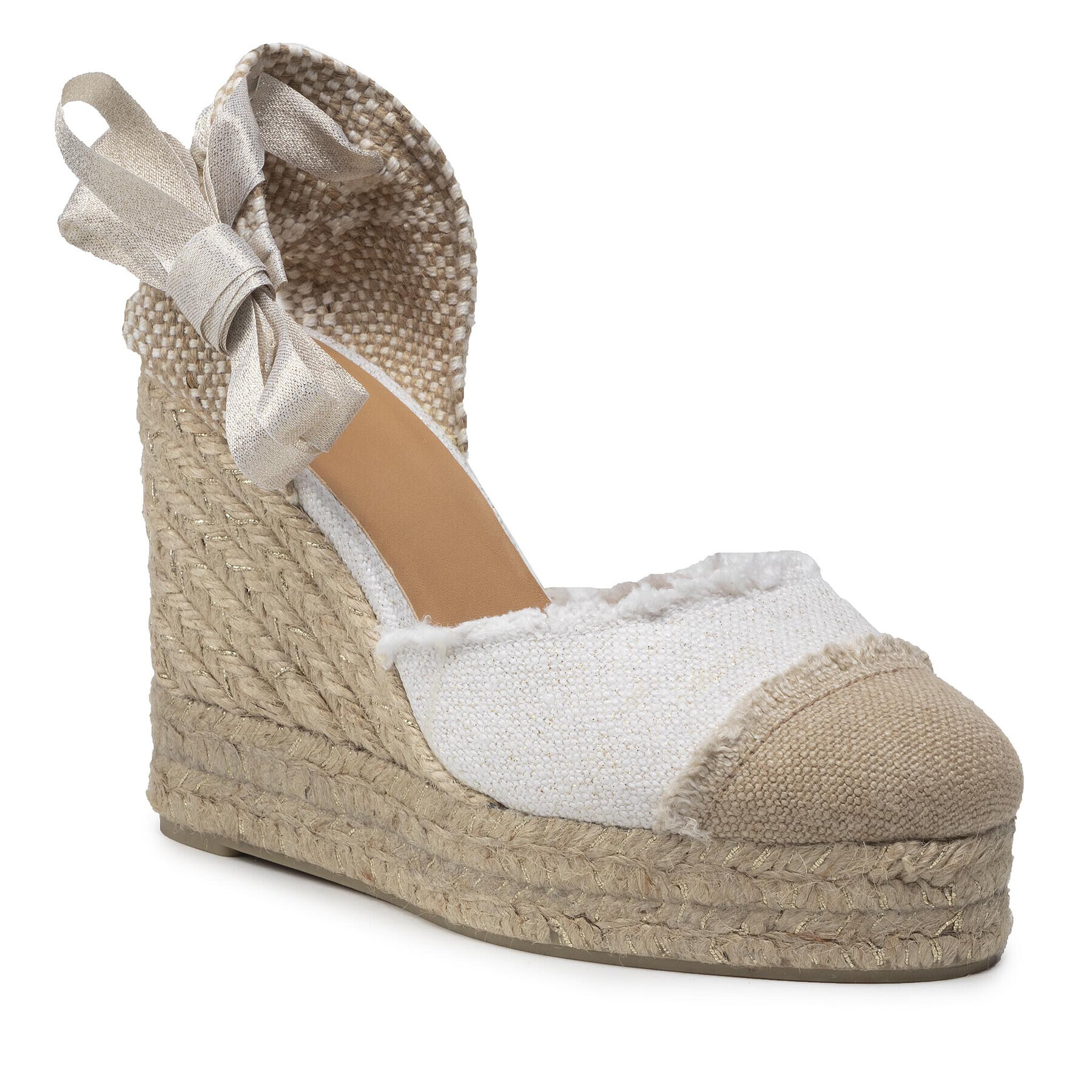 Castañer Espadrilles Catalina/8ED/032 022754-4078 Fehér - Pepit.hu