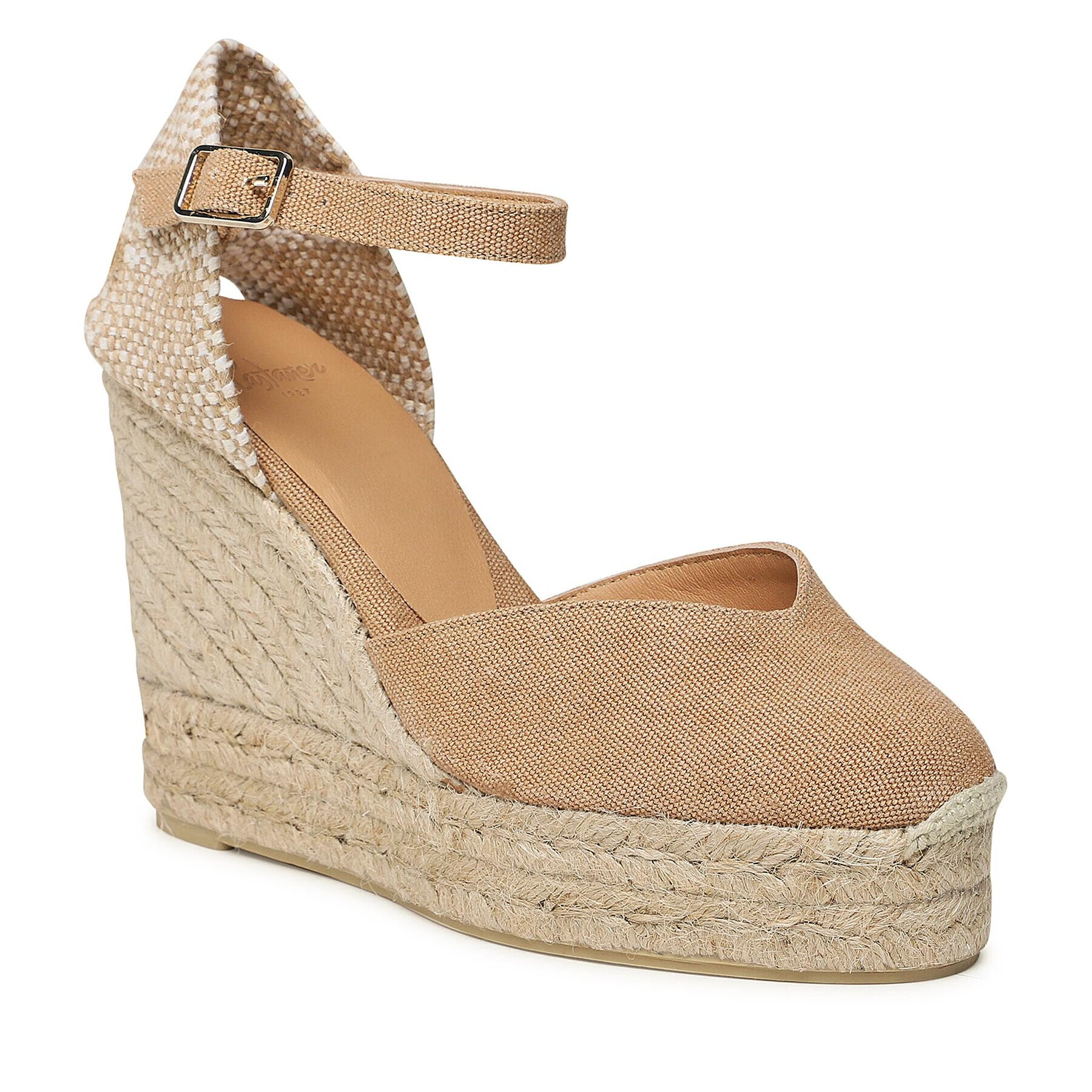 Castañer Espadrilles Chiarita/8ed/002 022206-2008 Bézs - Pepit.hu