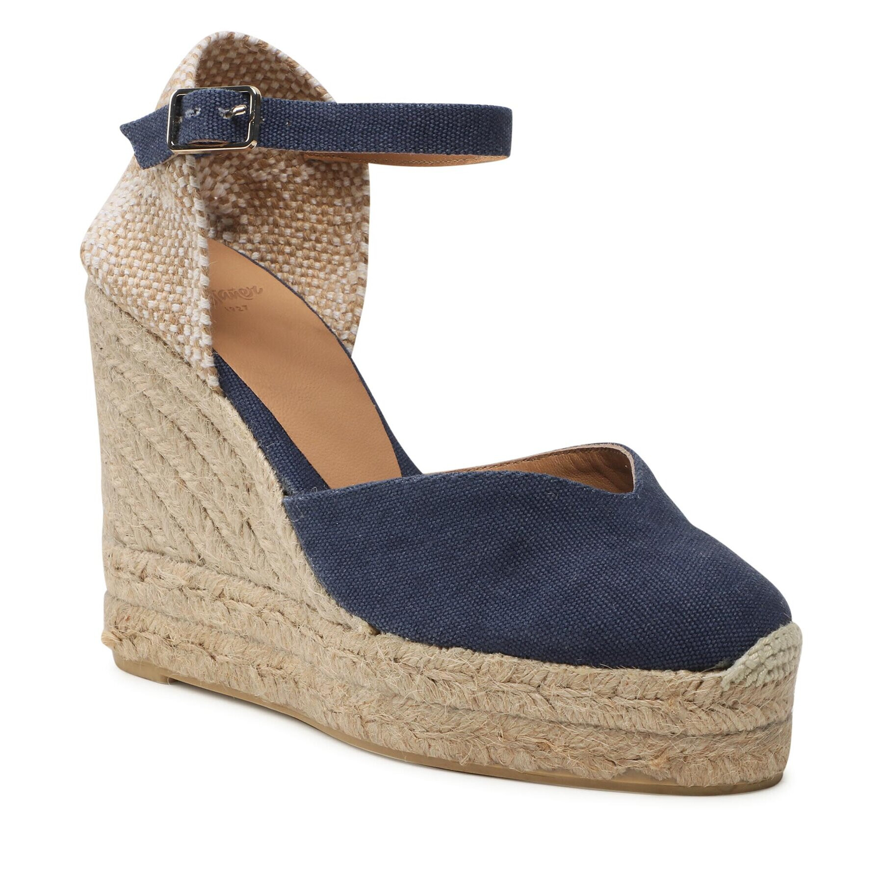 Castañer Espadrilles Chiarita/8ed/002 022206-302 Kék - Pepit.hu