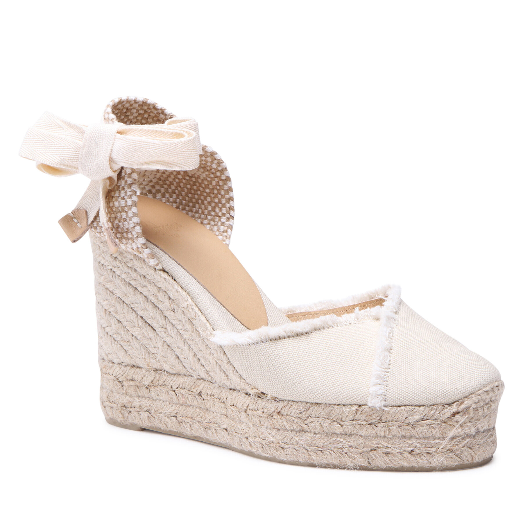 Castañer Espadrilles Clarina/8ed/001 022997-203 Fehér - Pepit.hu