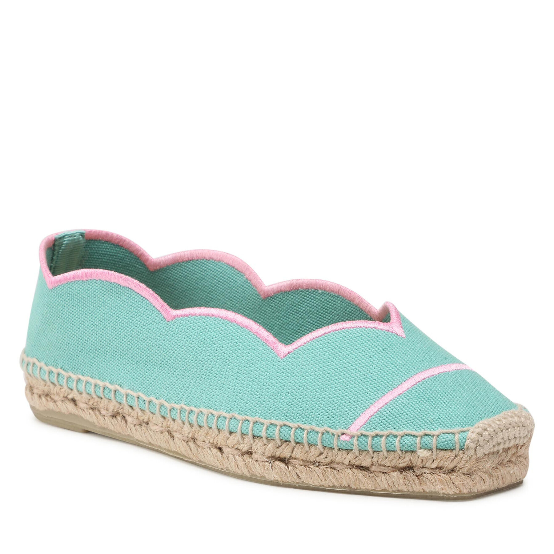 Castañer Espadrilles Petra/080 022656-406 Zöld - Pepit.hu